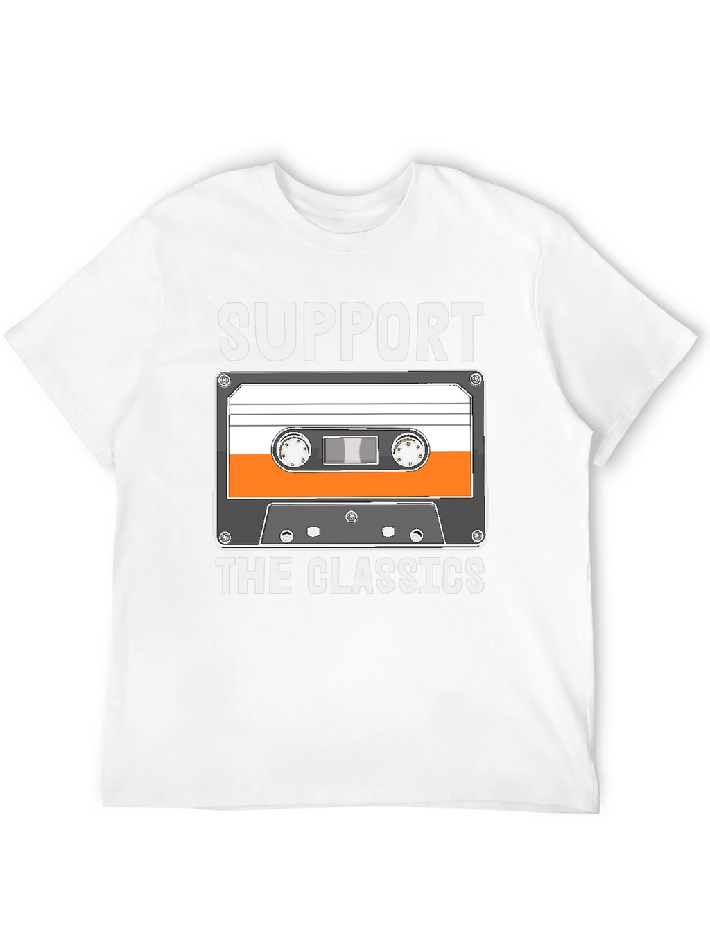 Support The Classics Cassette Tape T-Shirt