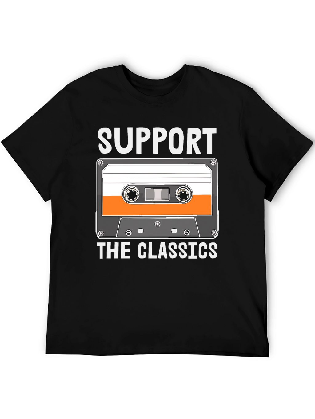 Support The Classics Cassette Tape T-Shirt