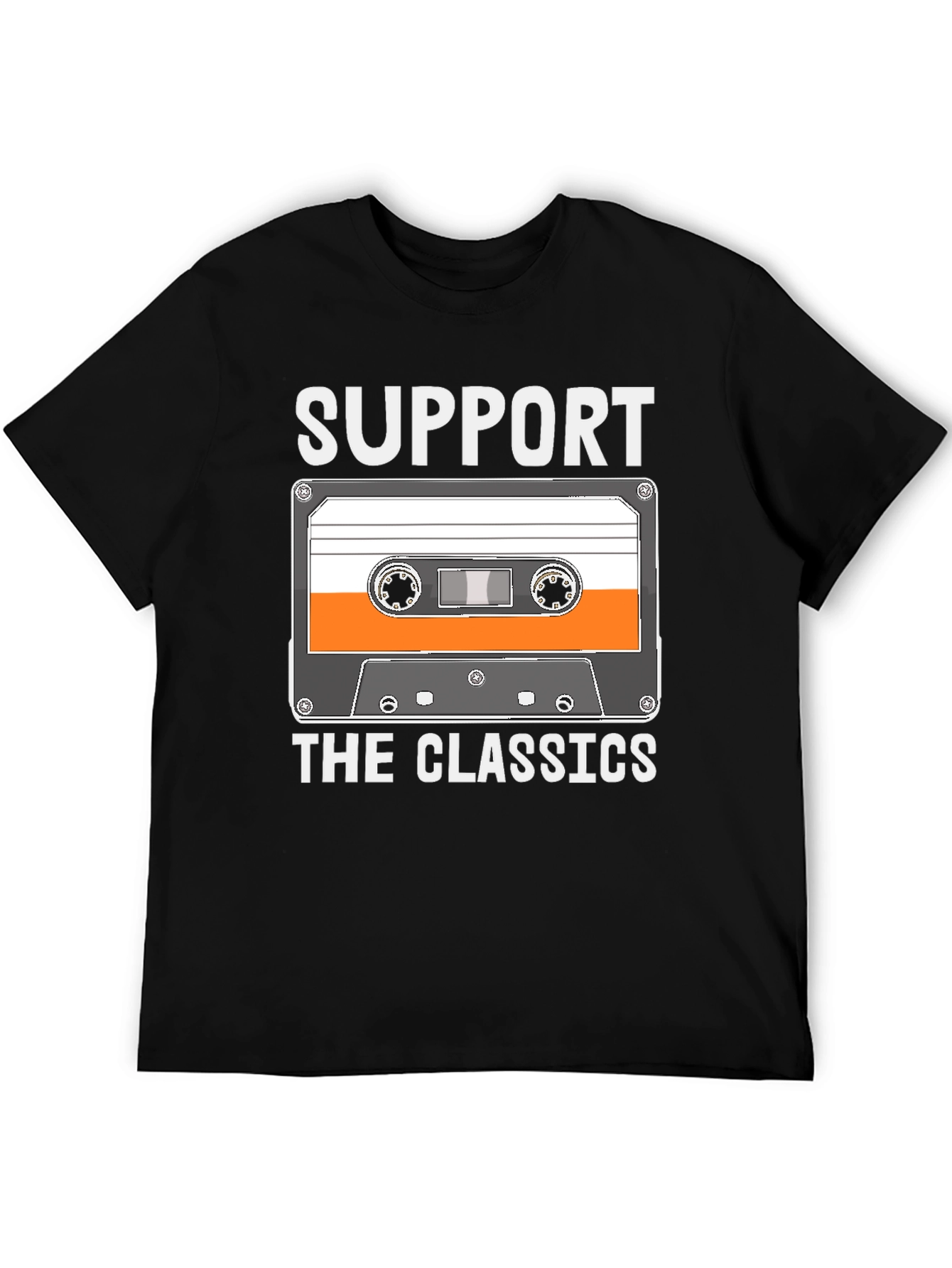 Support The Classics Cassette Tape T-Shirt