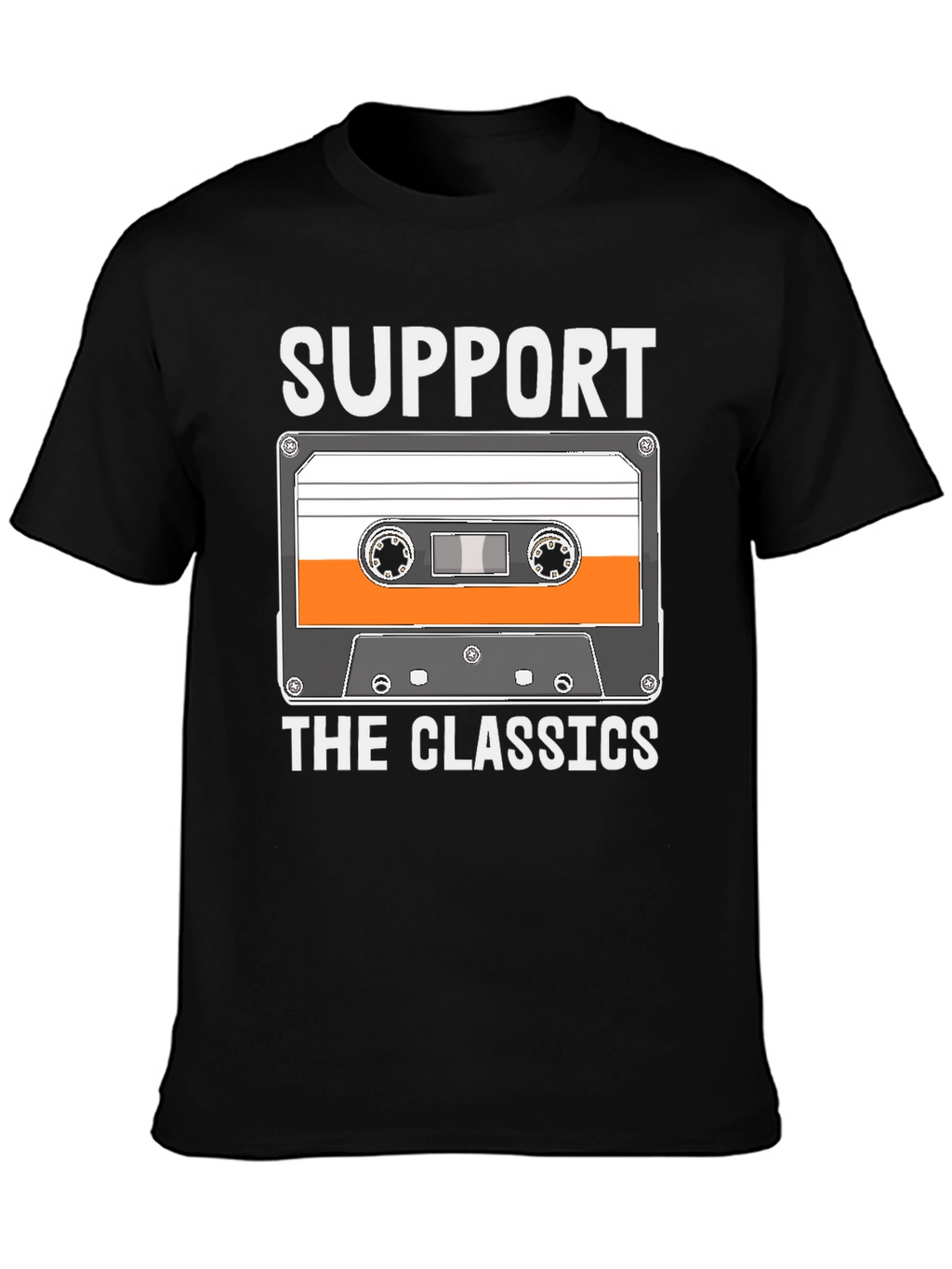 Support The Classics Cassette Tape T-Shirt