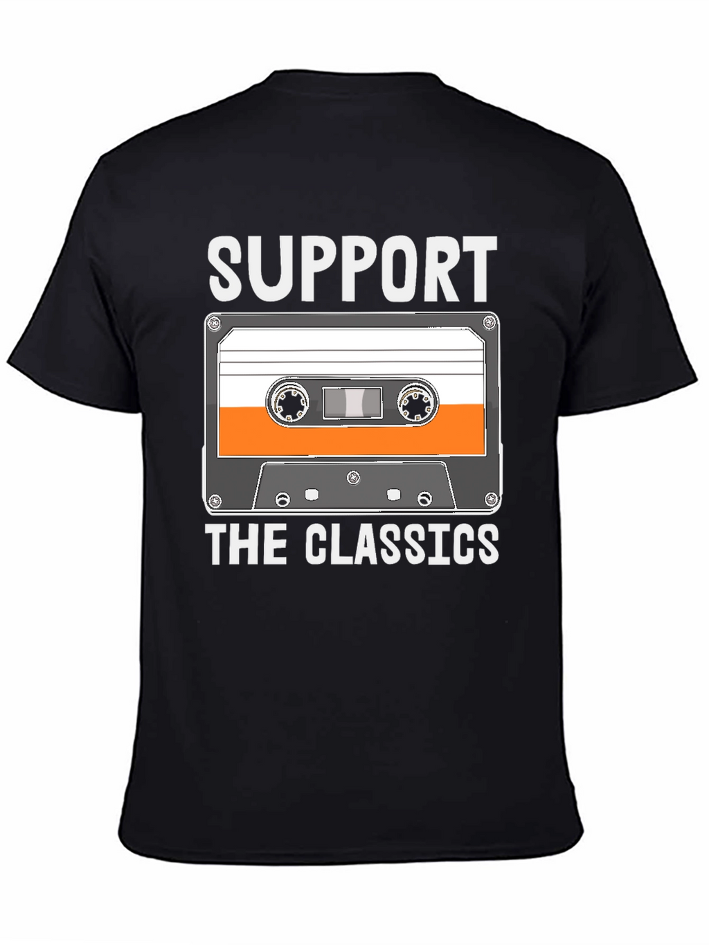 Support The Classics Cassette Tape T-Shirt
