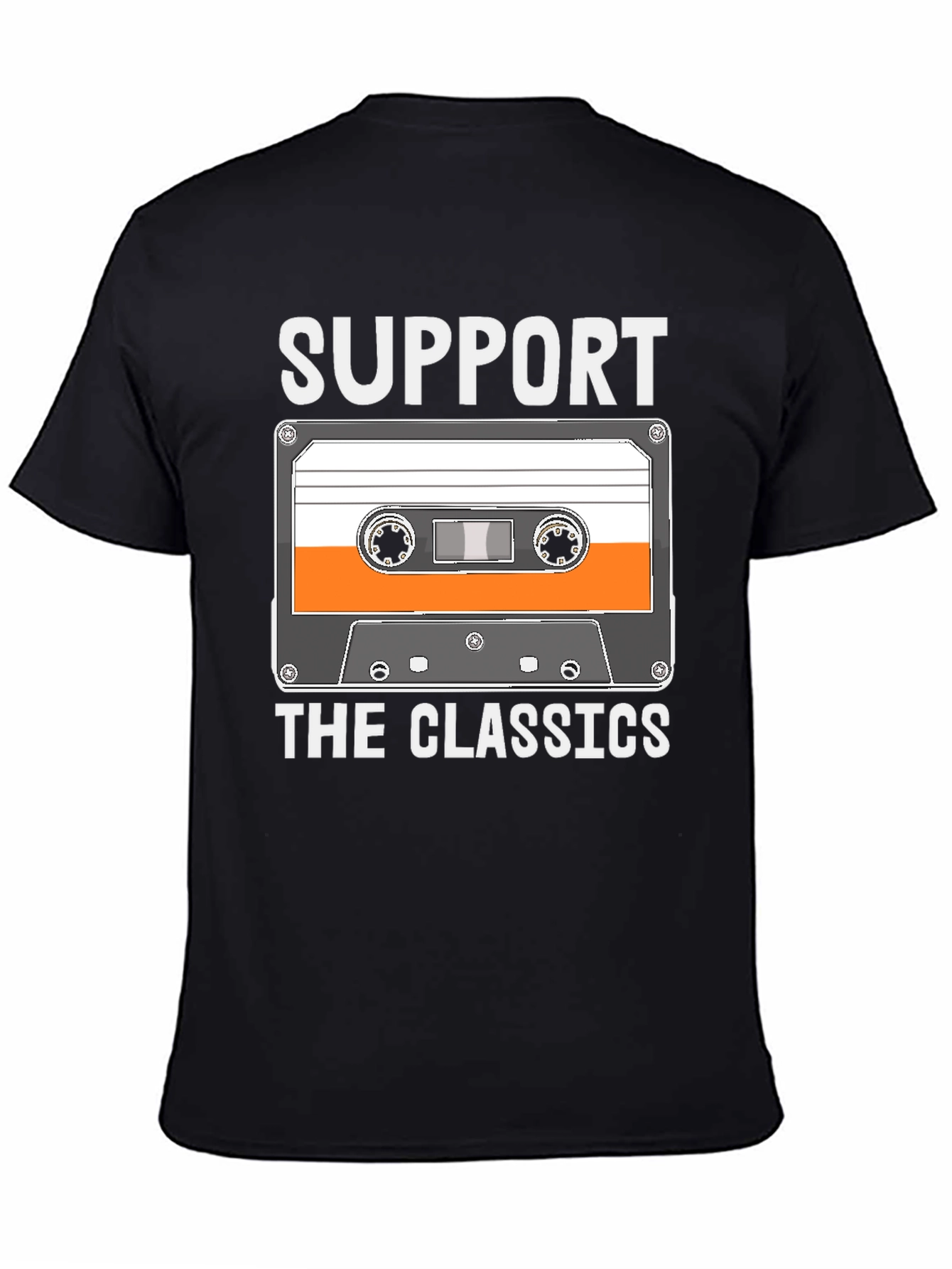 Support The Classics Cassette Tape T-Shirt