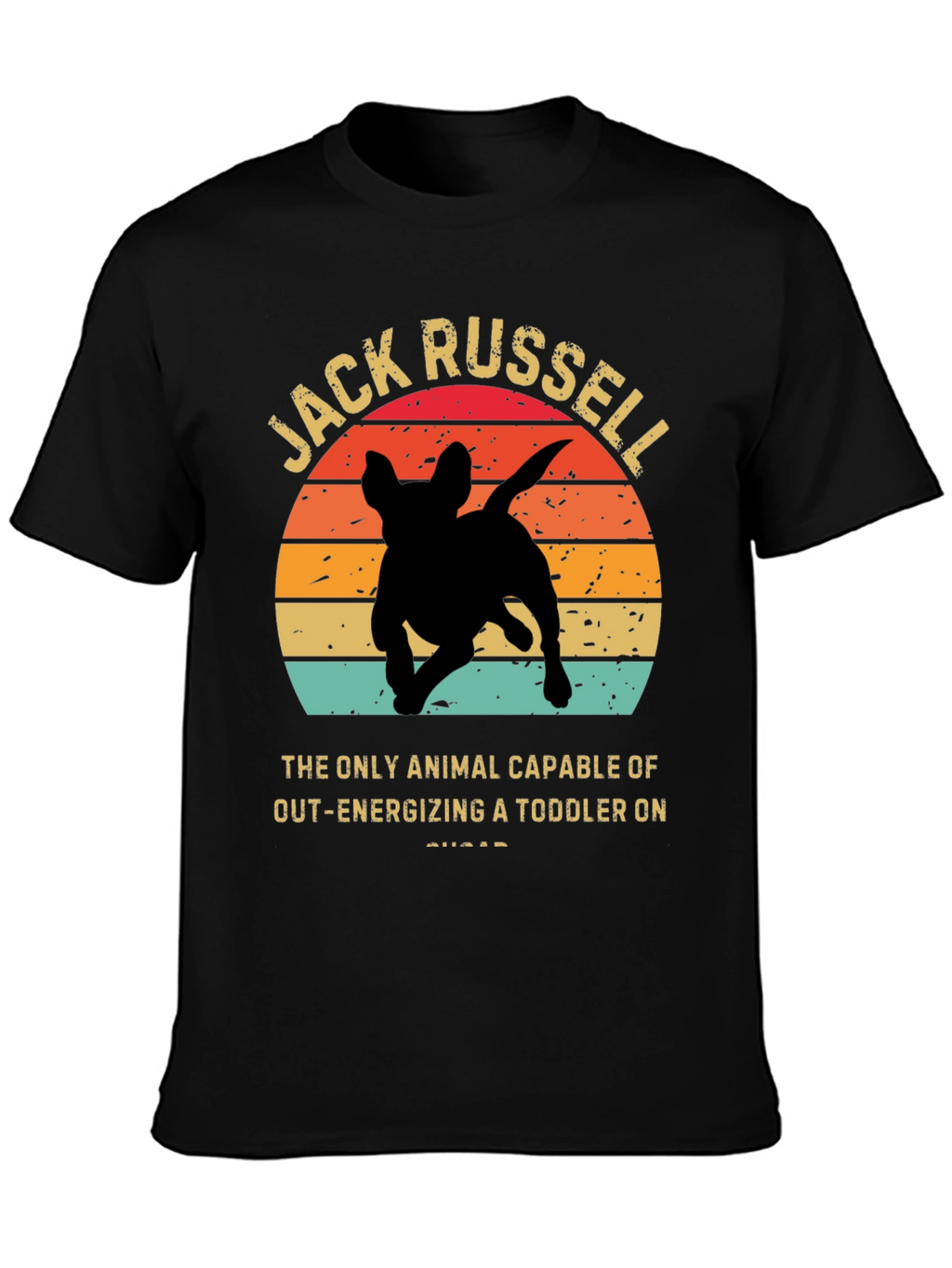 Jack Russell Terrier T-Shirt - Energetic Dog Lover Tee