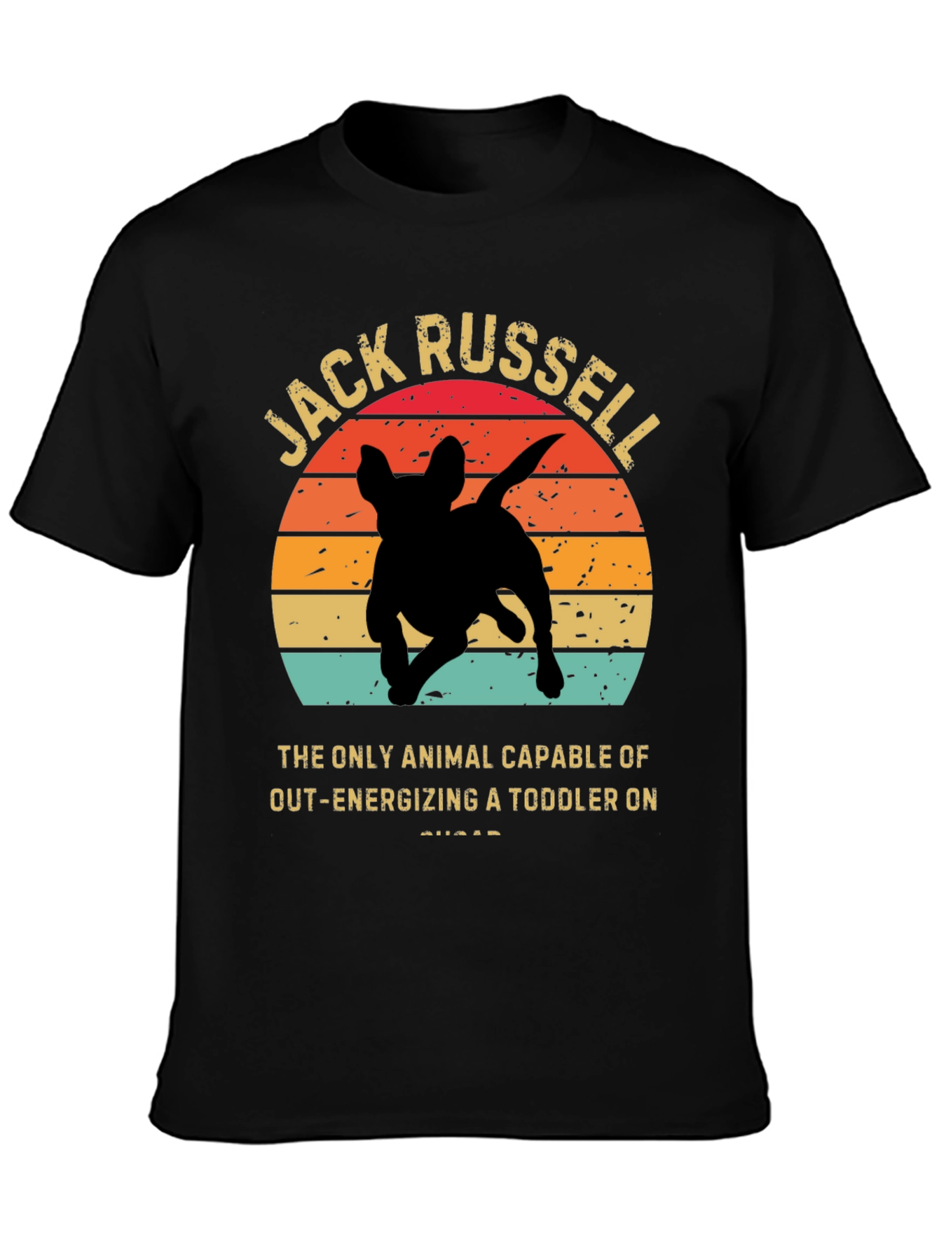 Jack Russell Terrier T-Shirt - Energetic Dog Lover Tee
