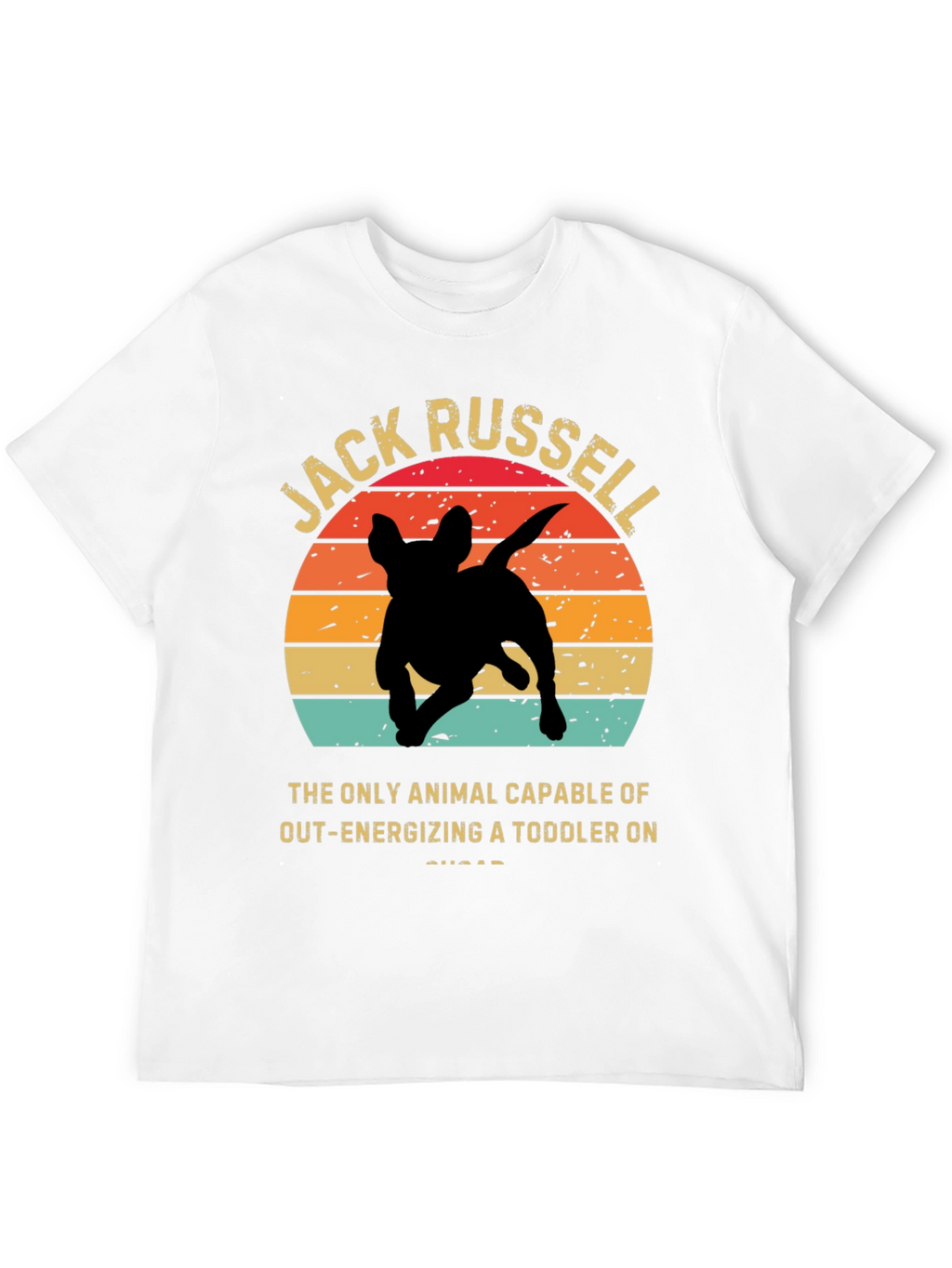 Jack Russell Terrier T-Shirt - Energetic Dog Lover Tee