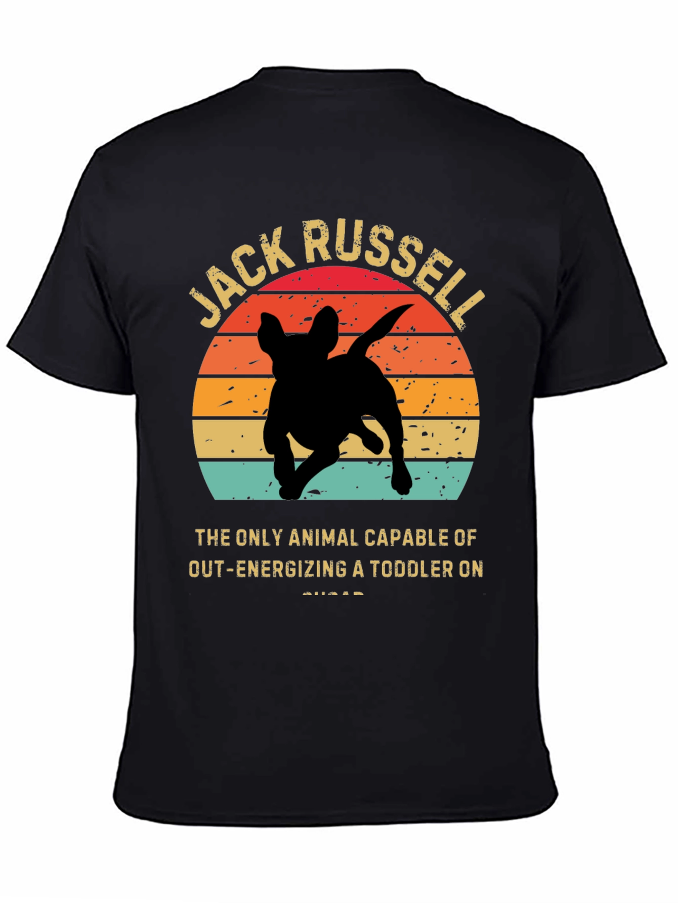 Jack Russell Terrier T-Shirt - Energetic Dog Lover Tee