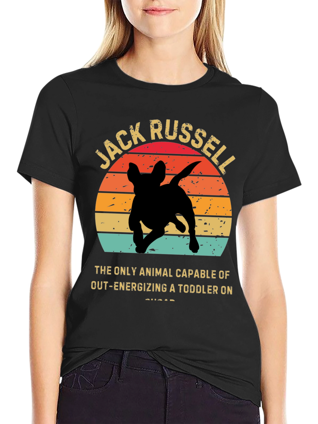 Jack Russell Terrier T-Shirt - Energetic Dog Lover Tee