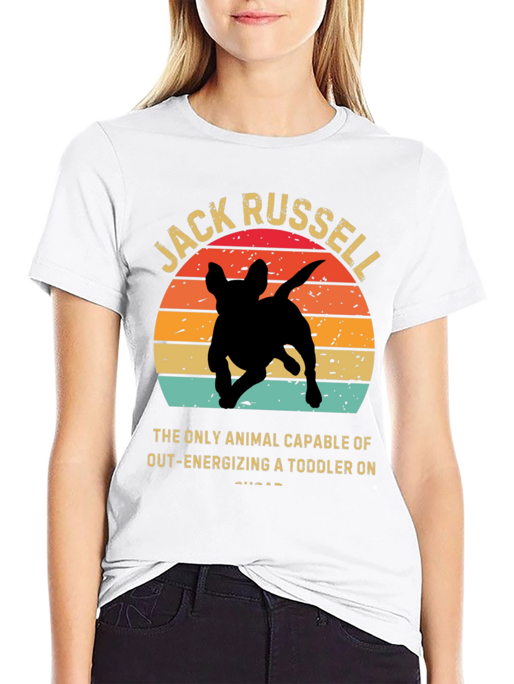 Jack Russell Terrier T-Shirt - Energetic Dog Lover Tee