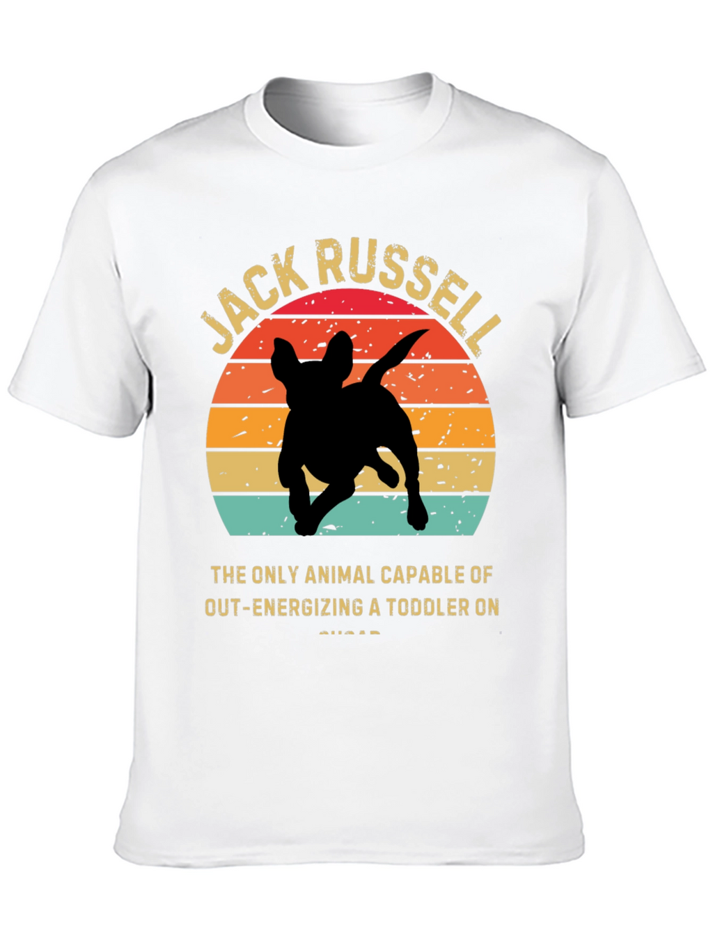 Jack Russell Terrier T-Shirt - Energetic Dog Lover Tee