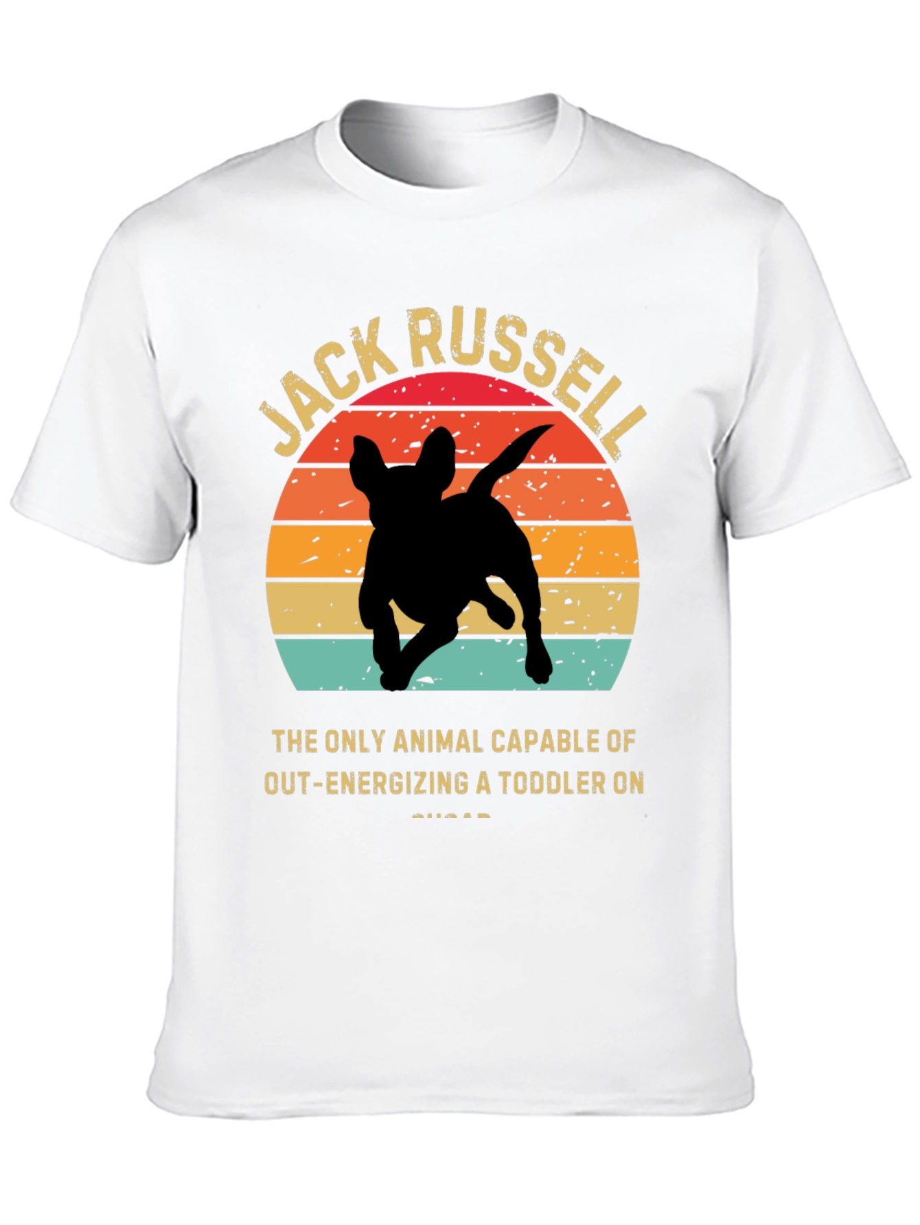 Jack Russell Terrier T-Shirt - Energetic Dog Lover Tee