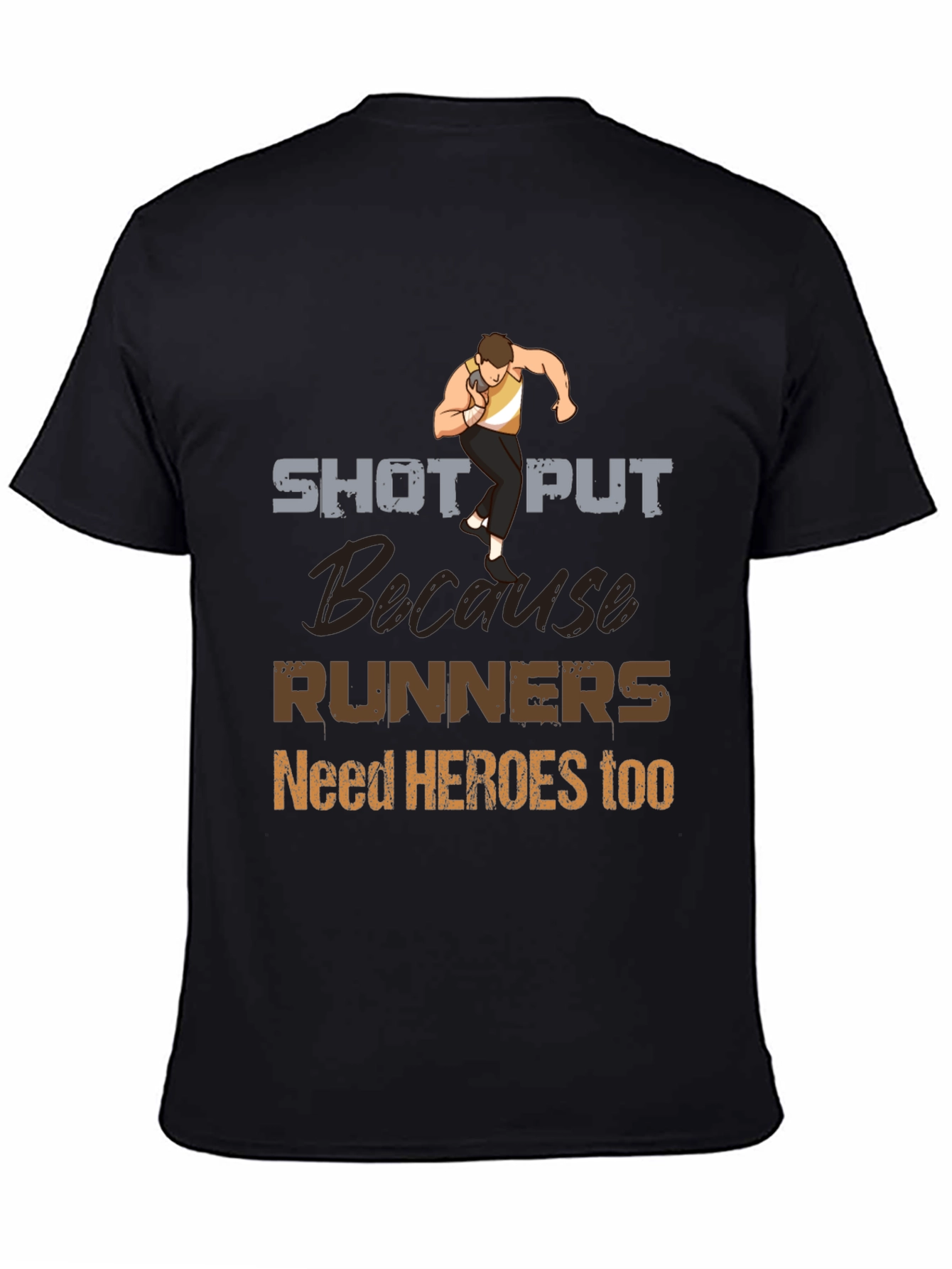 Shot Put Heroes Graphic Tee - Unisex Sport Shirt