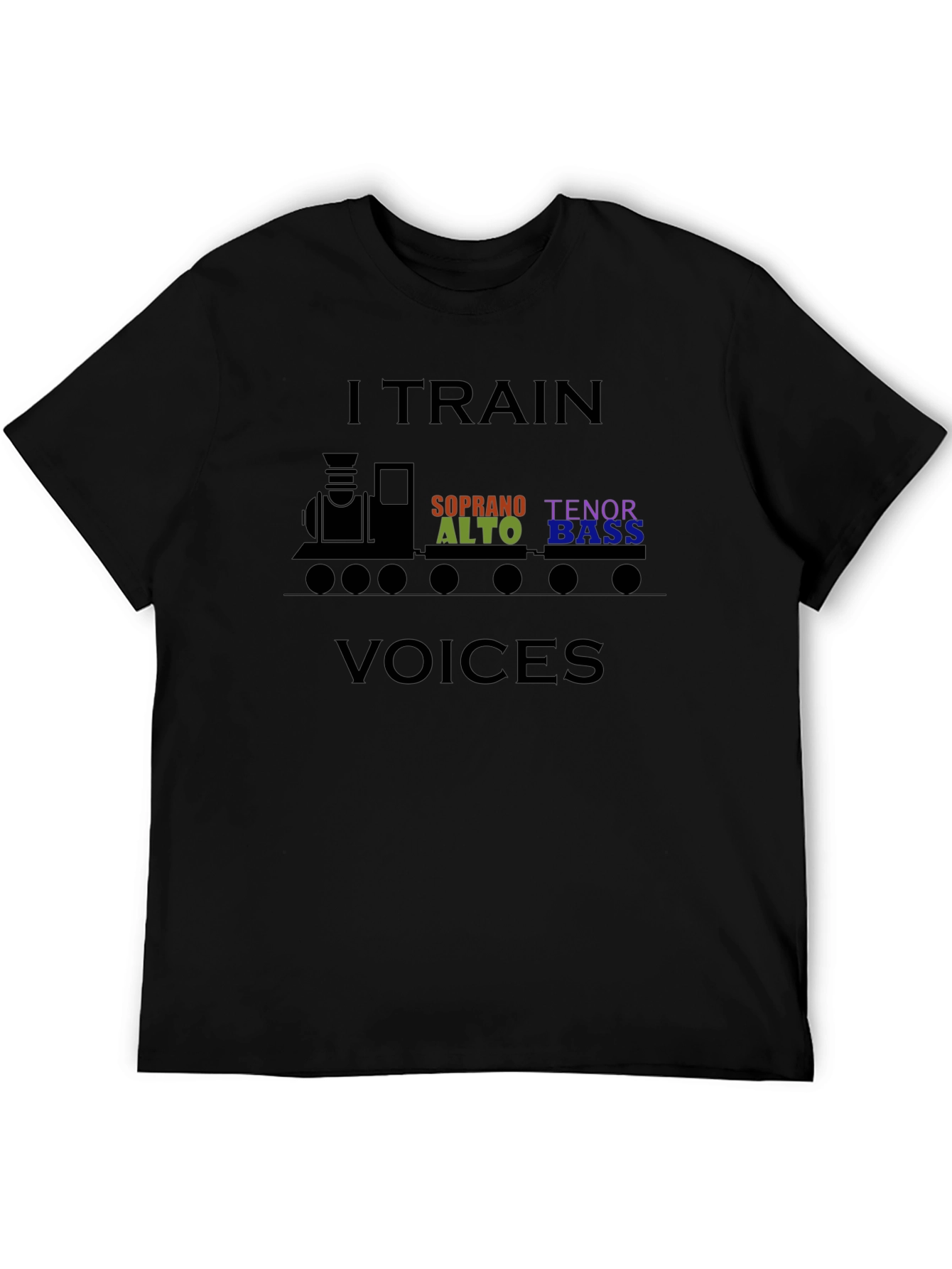 I Train Voices T-Shirt - Choir Director Train Tee