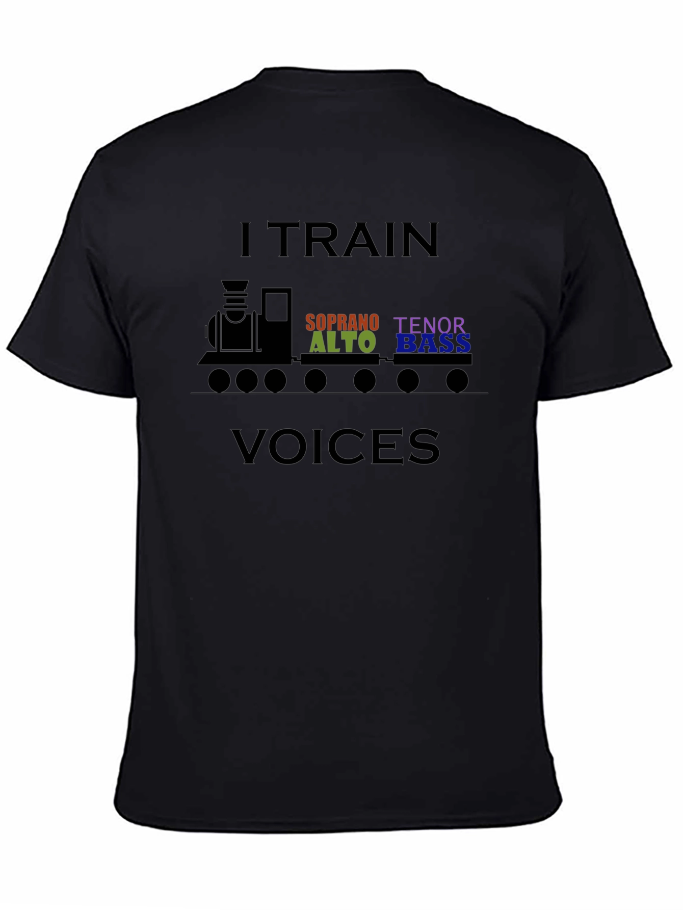 I Train Voices T-Shirt - Choir Director Train Tee