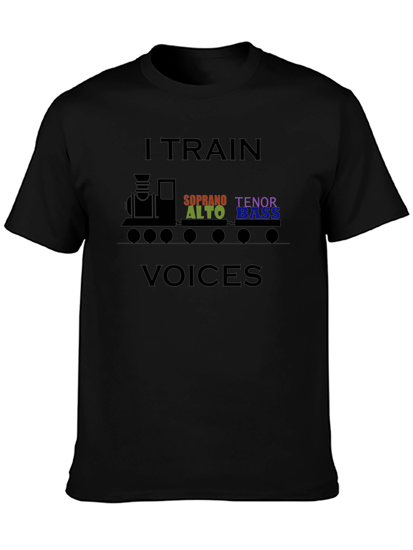I Train Voices T-Shirt - Choir Director Train Tee