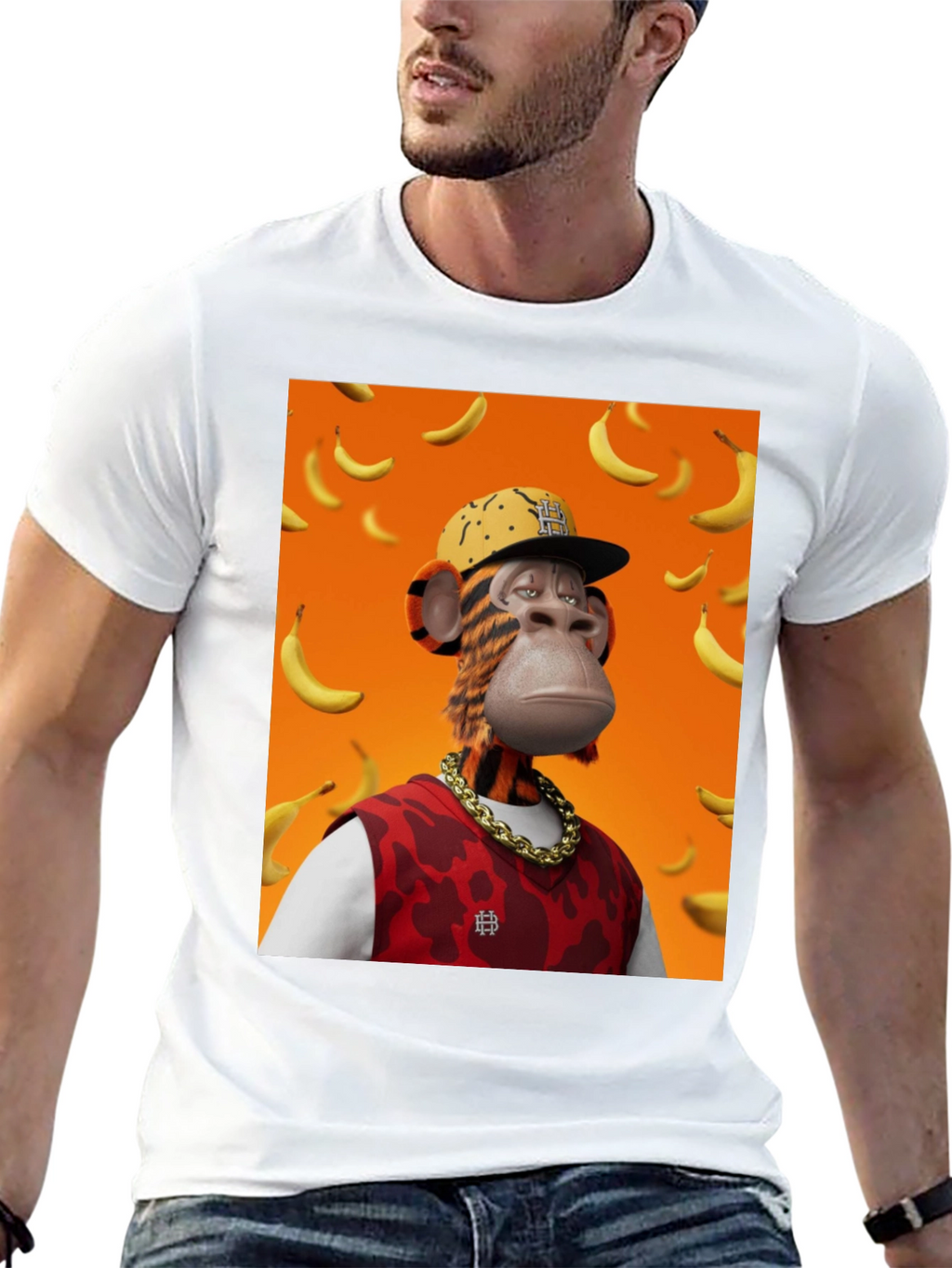 Bored Ape Banana T-Shirt - NFT Style