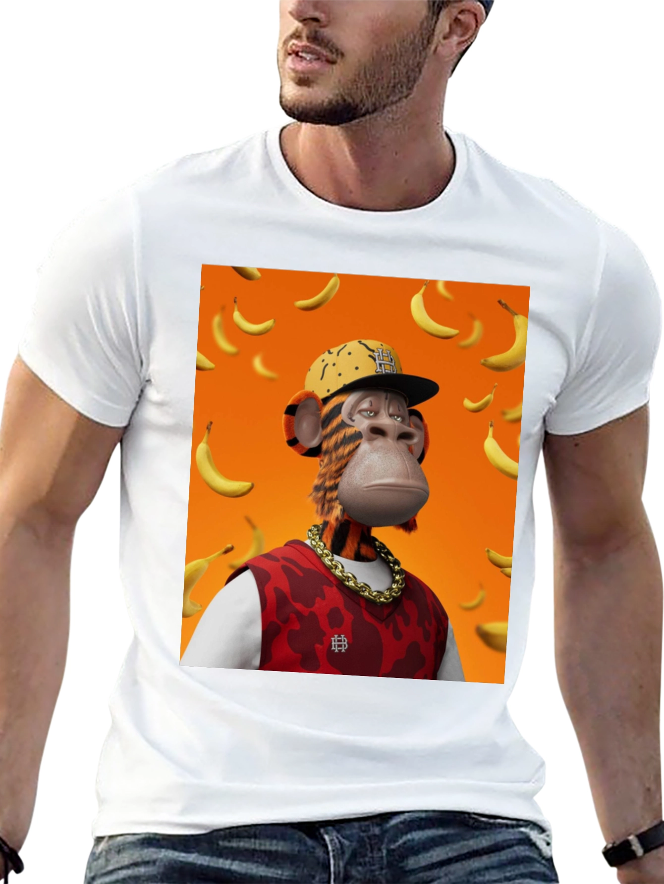 Bored Ape Banana T-Shirt - NFT Style