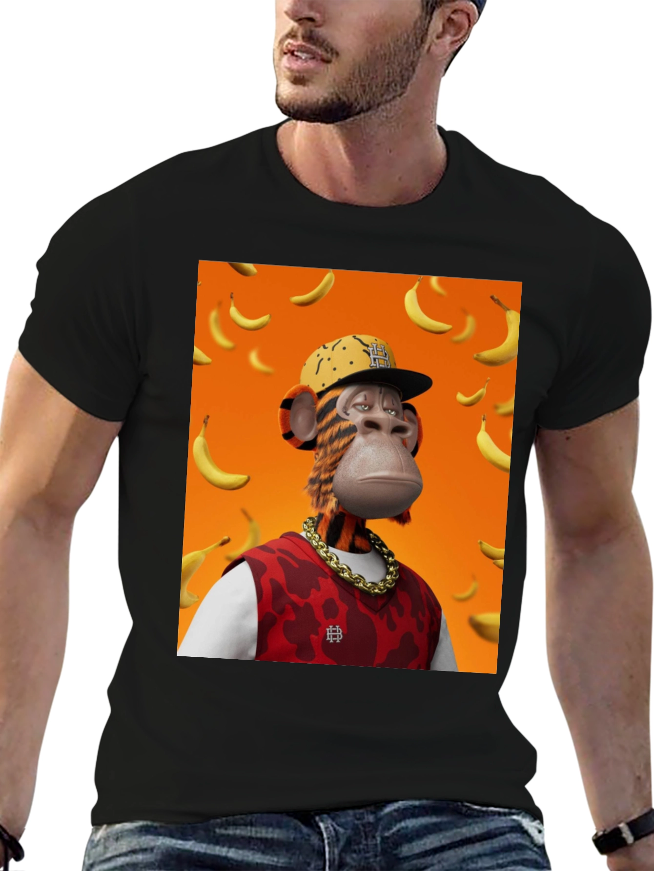 Bored Ape Banana T-Shirt - NFT Style