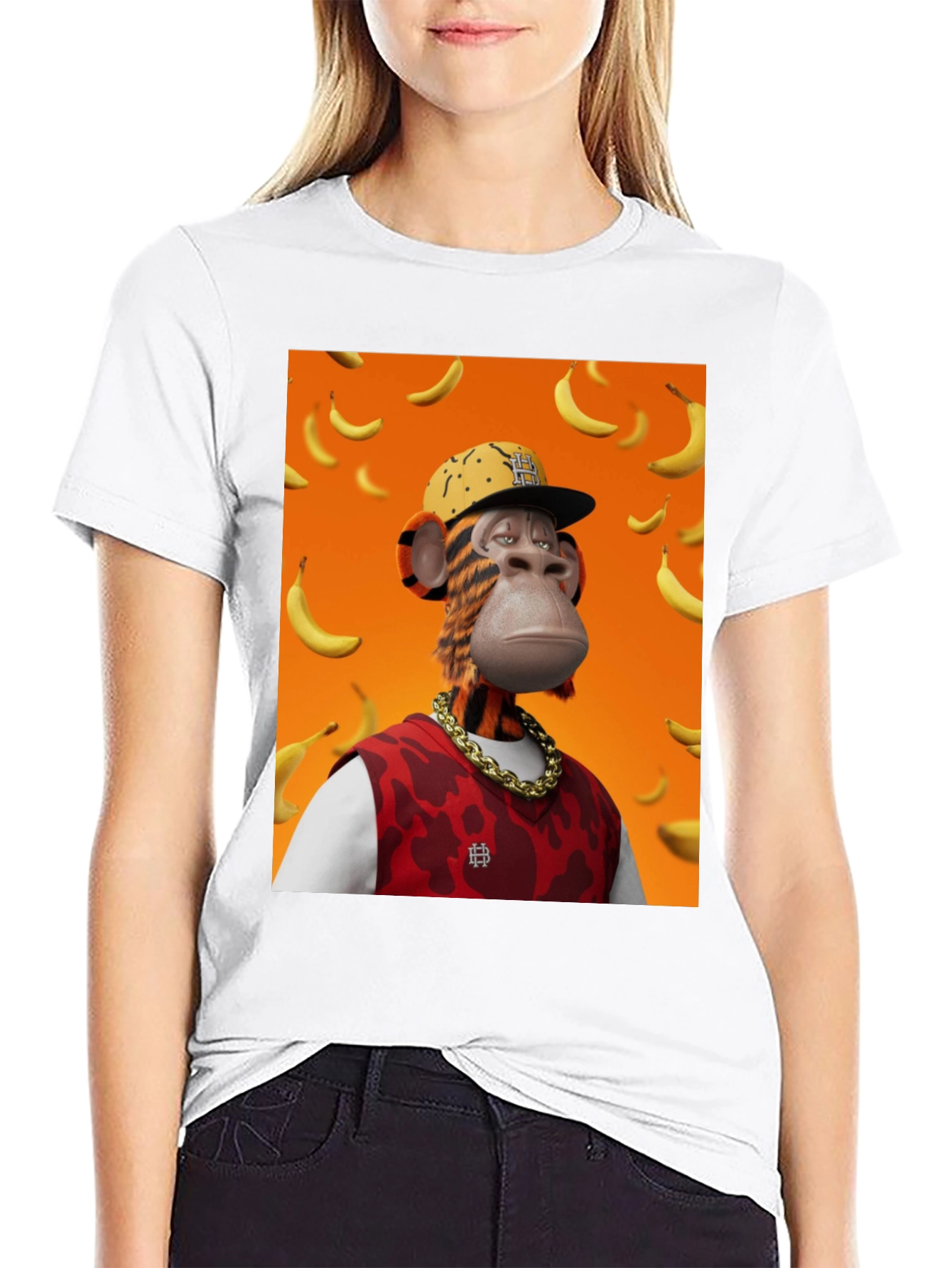Bored Ape Banana T-Shirt - NFT Style