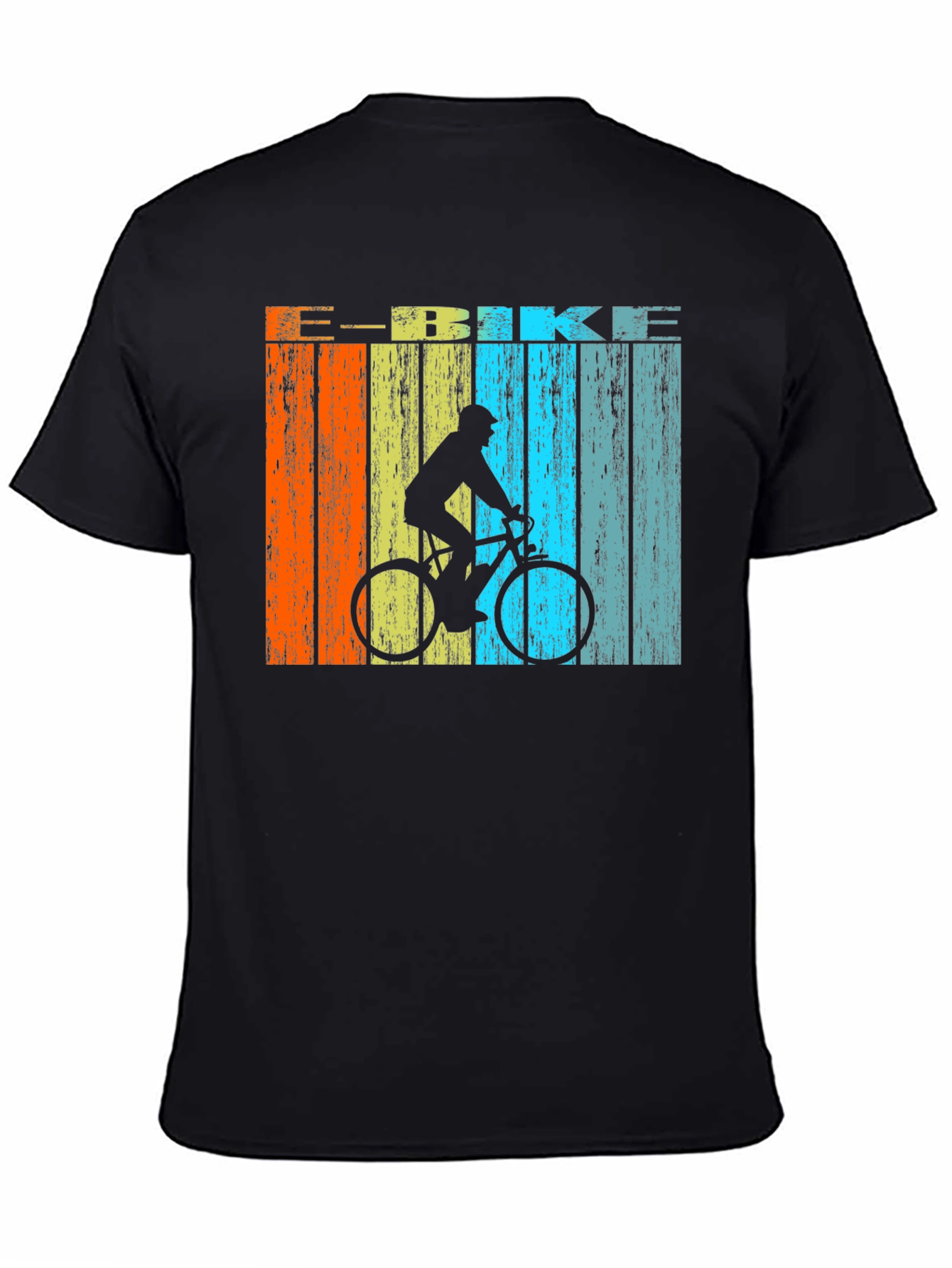 Retro E-Bike T-Shirt - Vintage Cycling Style