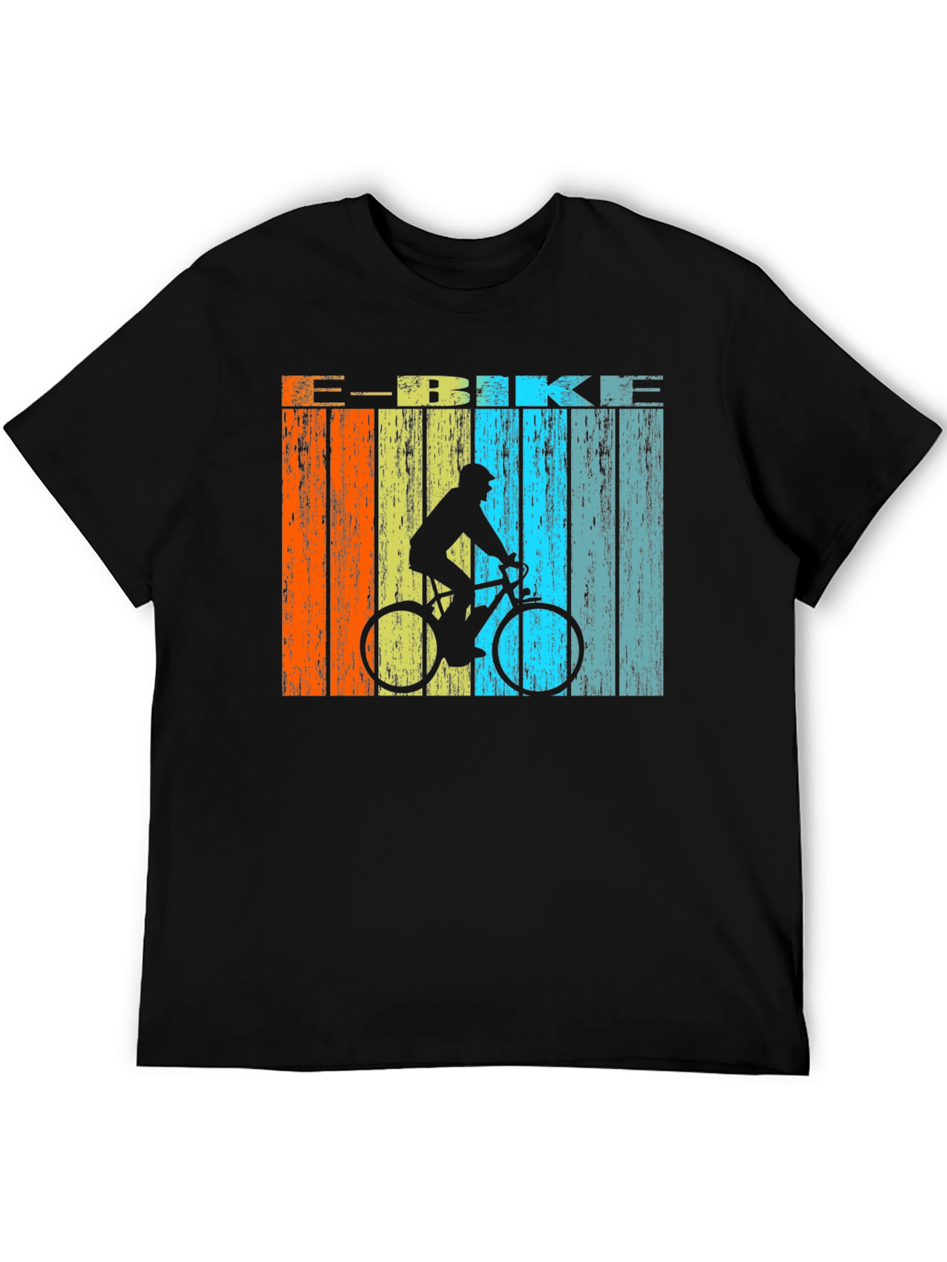 Retro E-Bike T-Shirt - Vintage Cycling Style