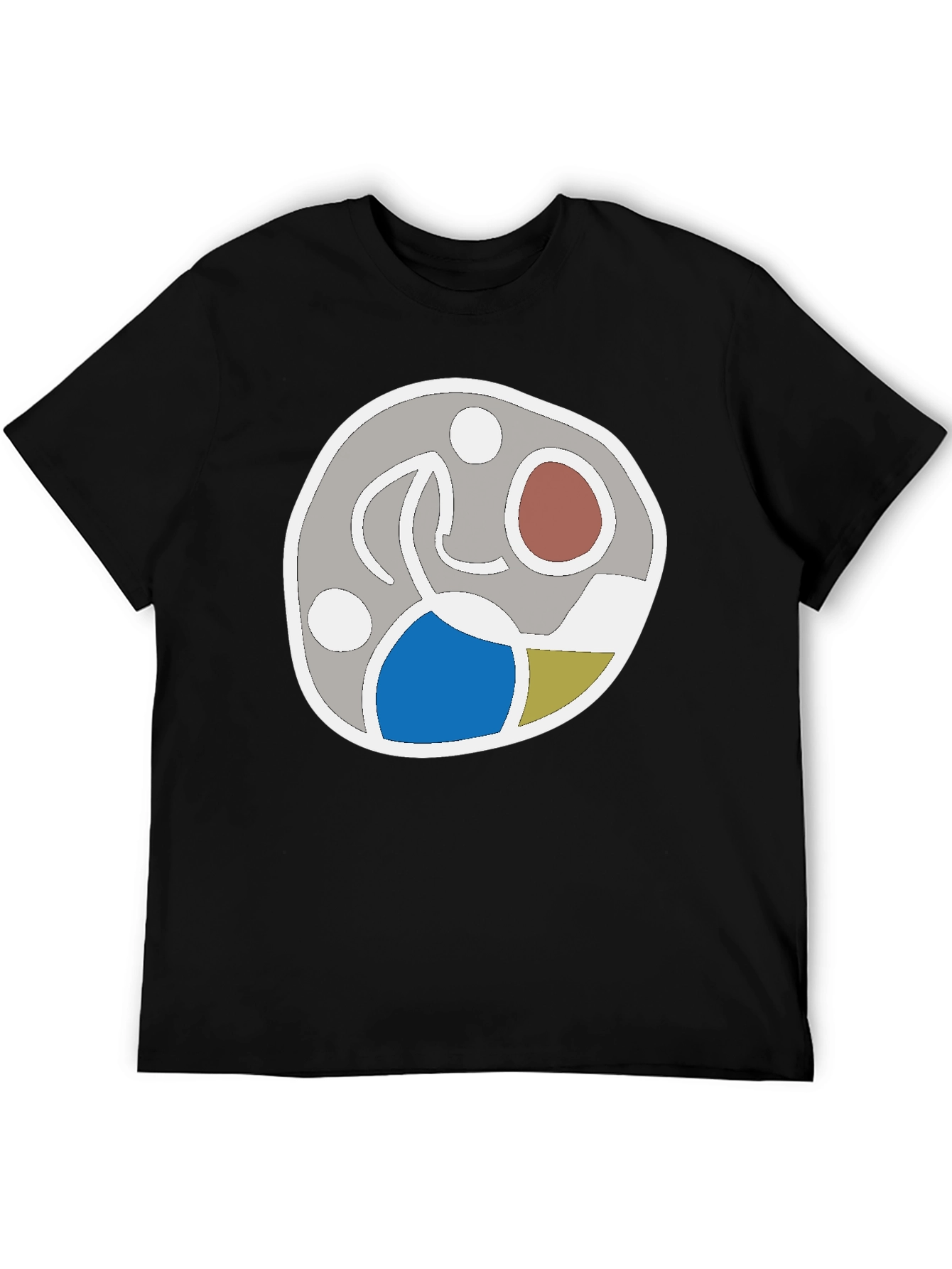 Abstract Graphic Tee - Modern Casual Shirt