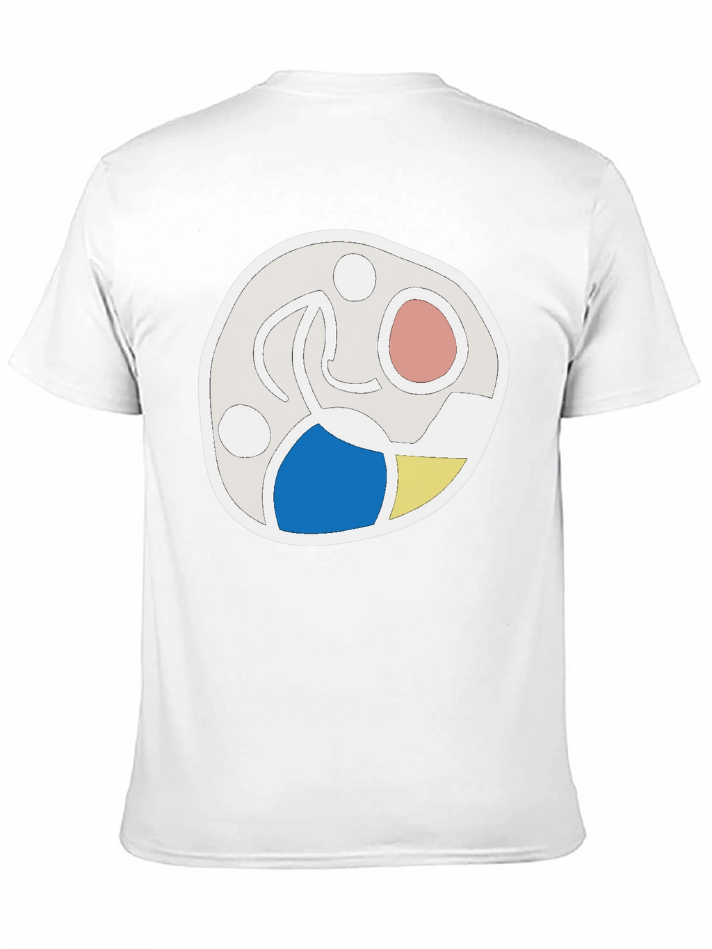 Abstract Graphic Tee - Modern Casual Shirt