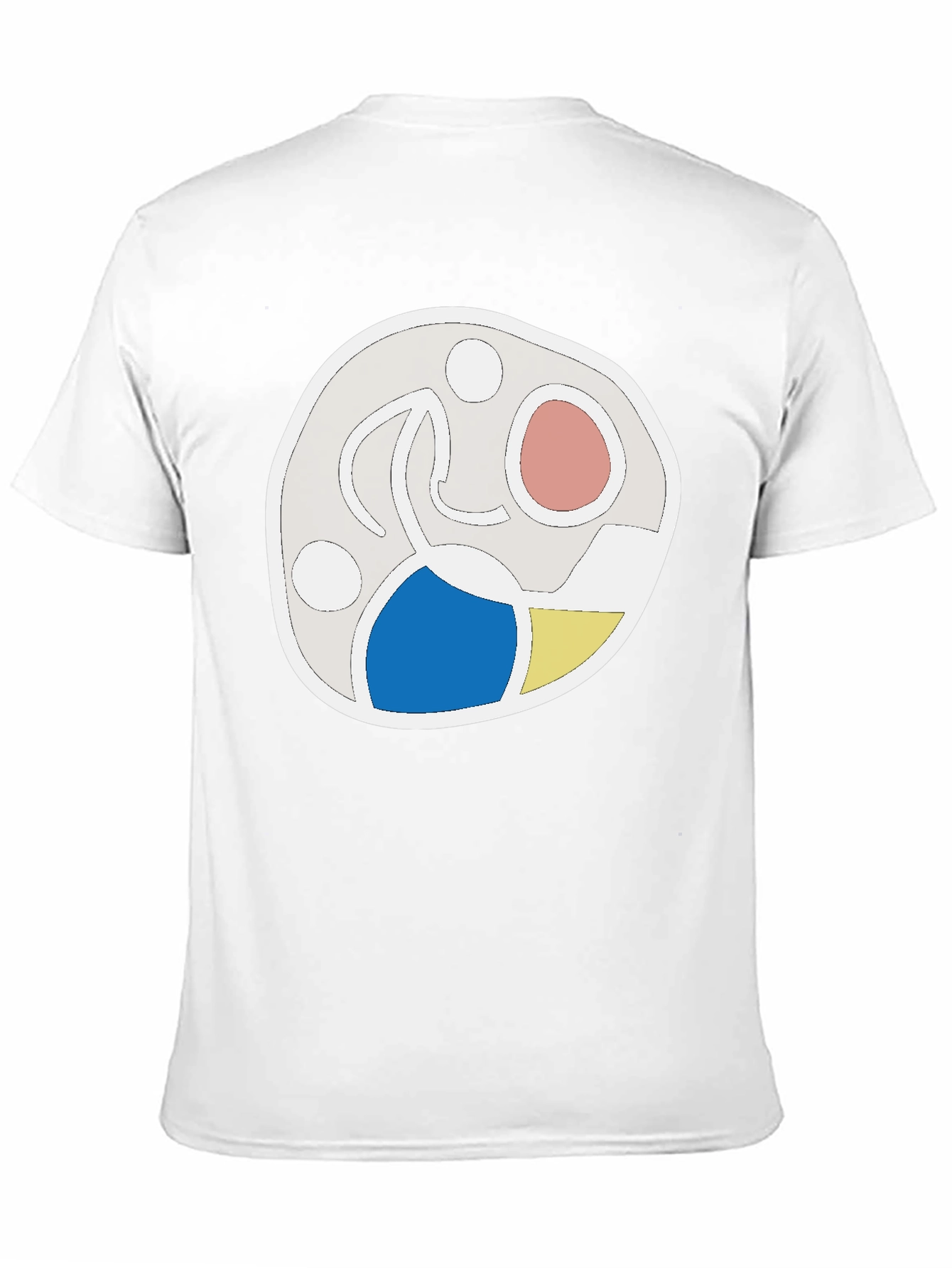 Abstract Graphic Tee - Modern Casual Shirt