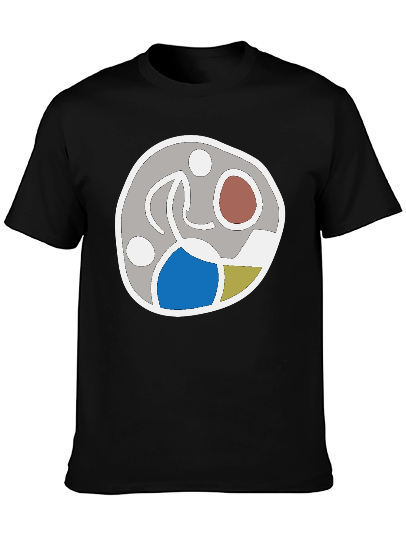 Abstract Graphic Tee - Modern Casual Shirt