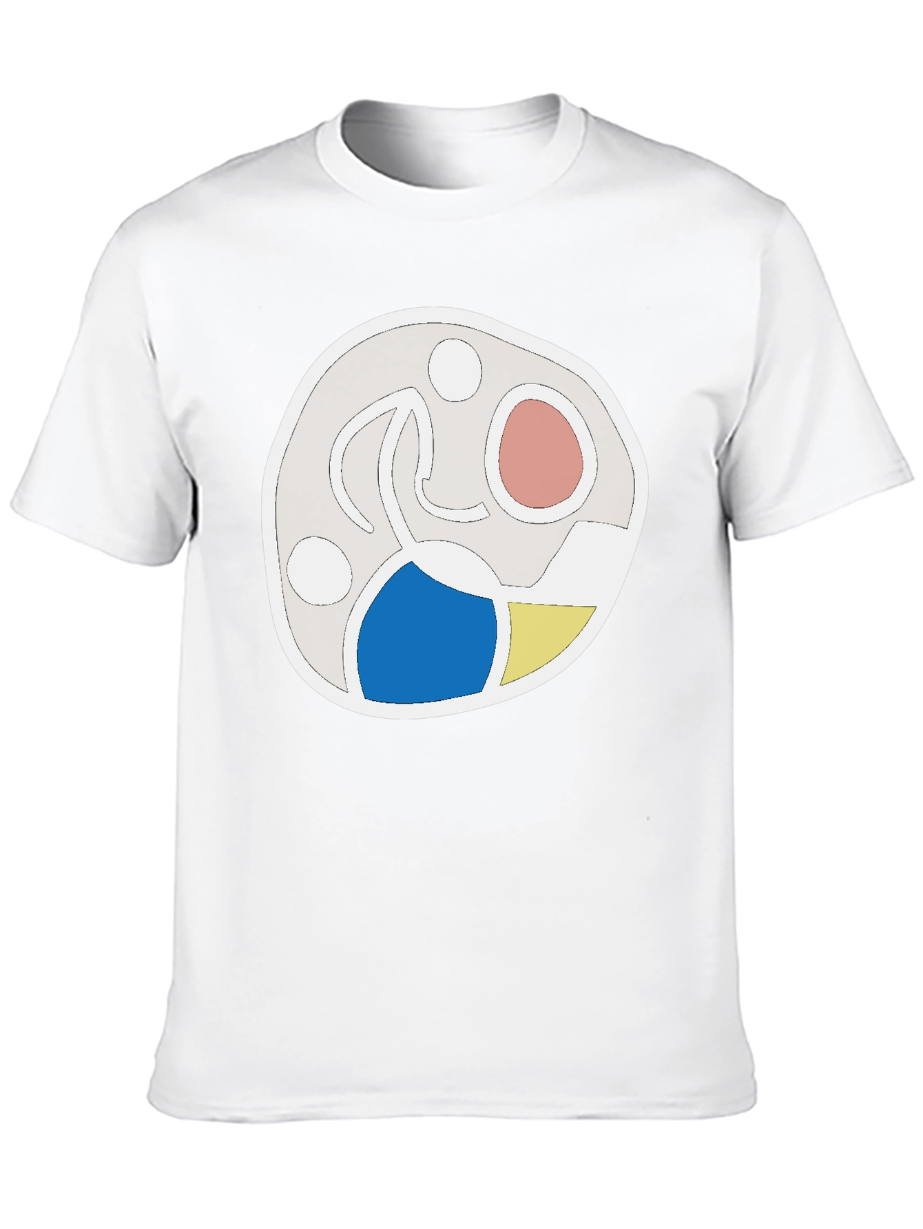 Abstract Graphic Tee - Modern Casual Shirt