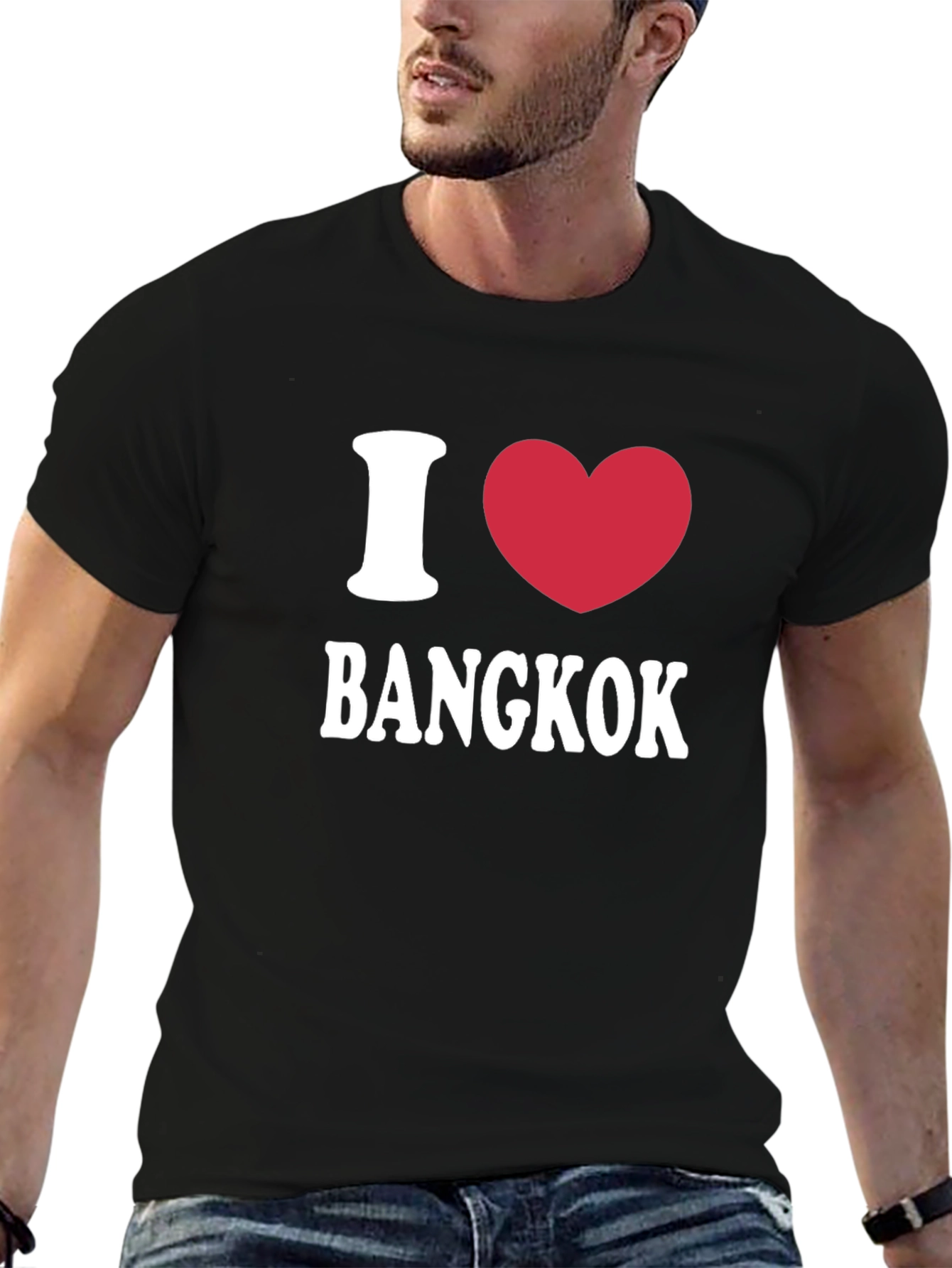 I Love Bangkok T-Shirt - Stylish Graphic Tee