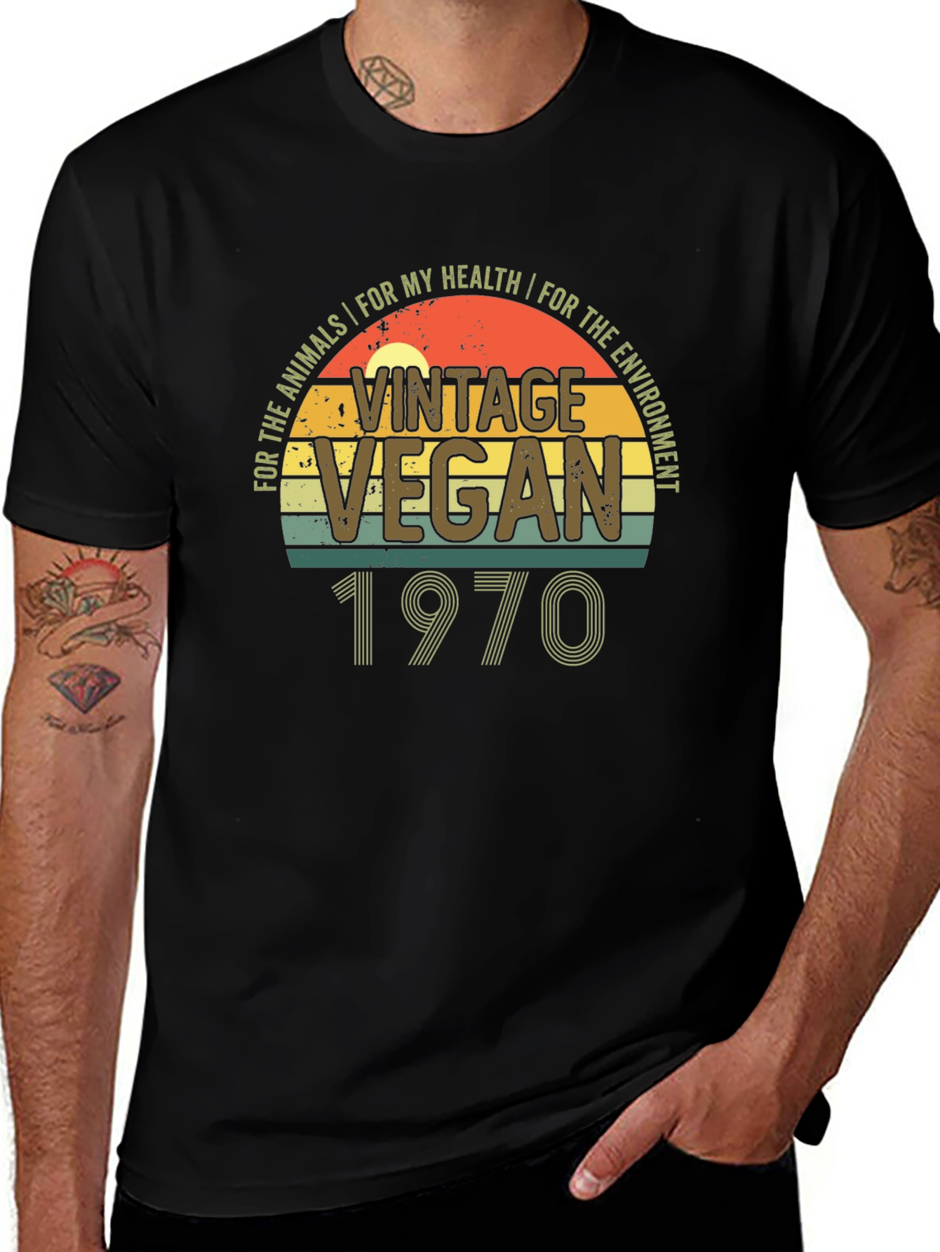 Vintage Vegan 1970 T-Shirt