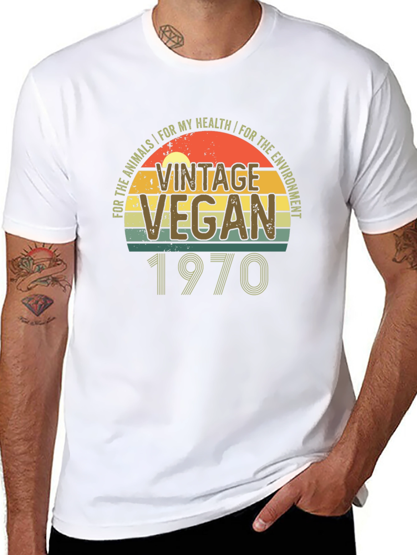 Vintage Vegan 1970 T-Shirt
