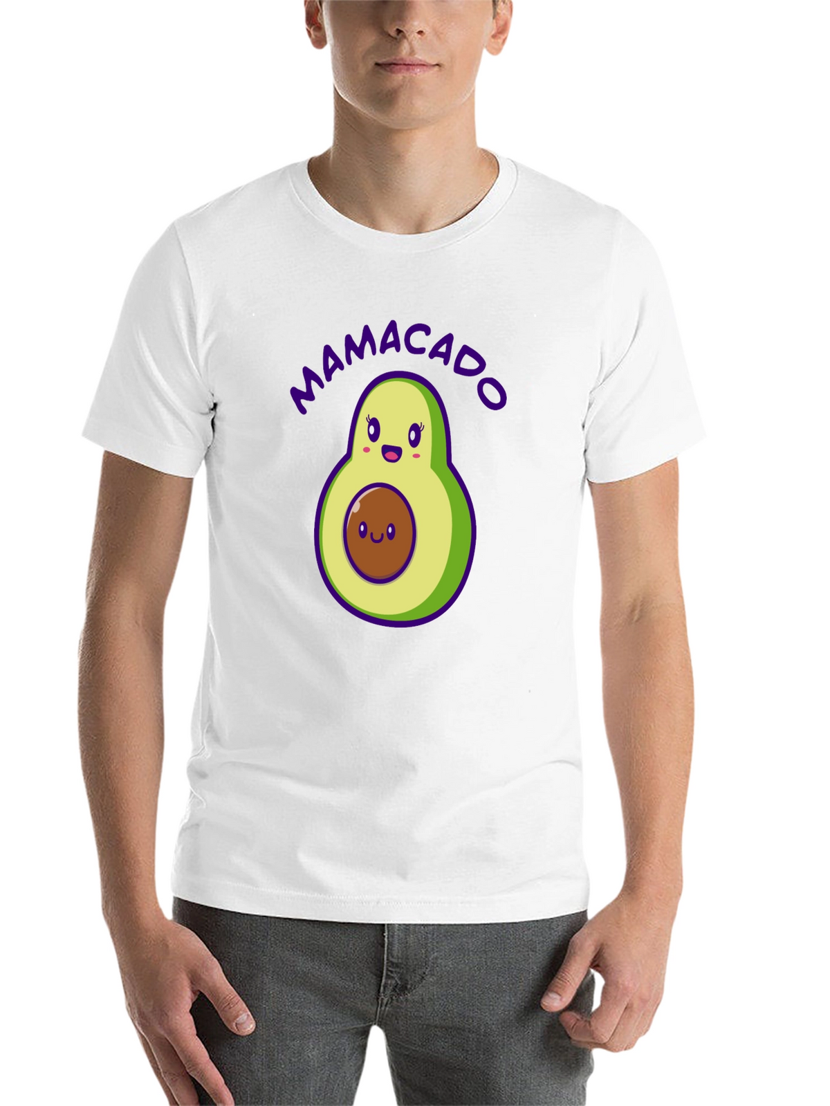 Mamacado Cute Avocado Graphic T-Shirt