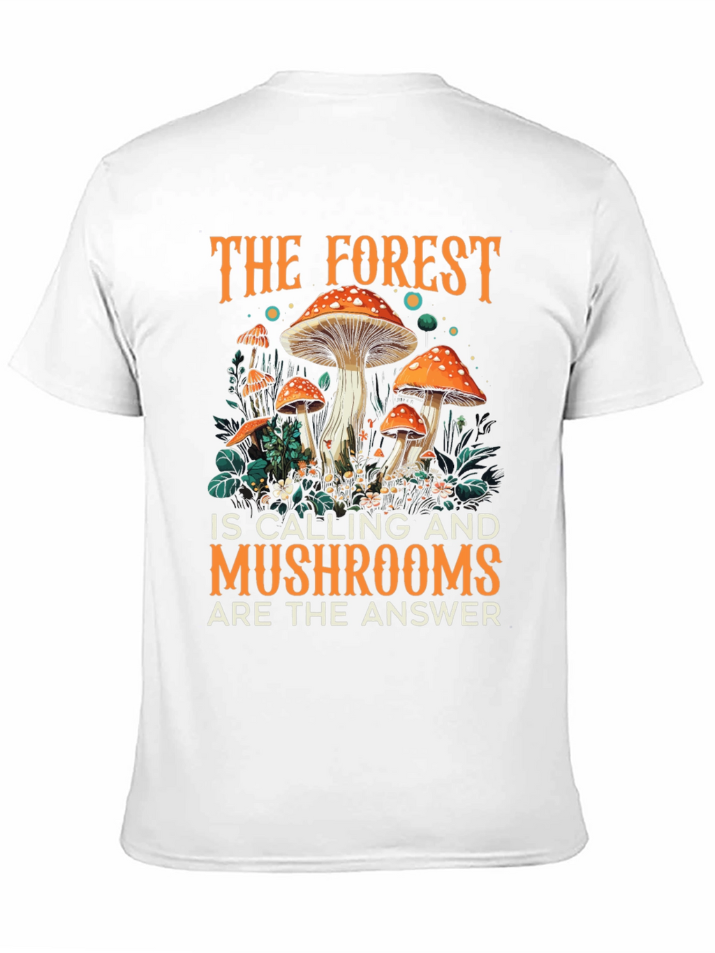 Forest Calling Mushroom Graphic Tee