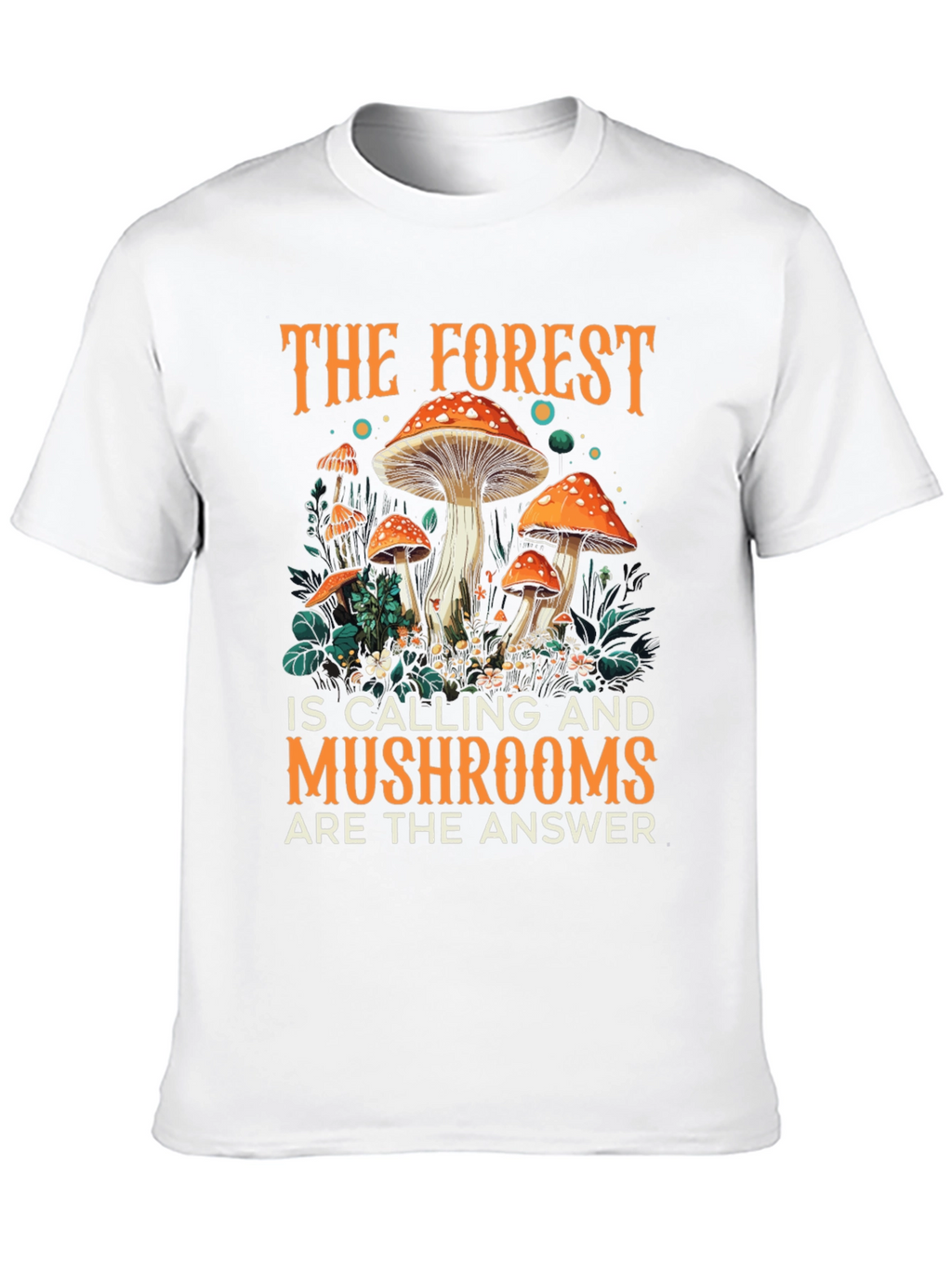 Forest Calling Mushroom Graphic Tee