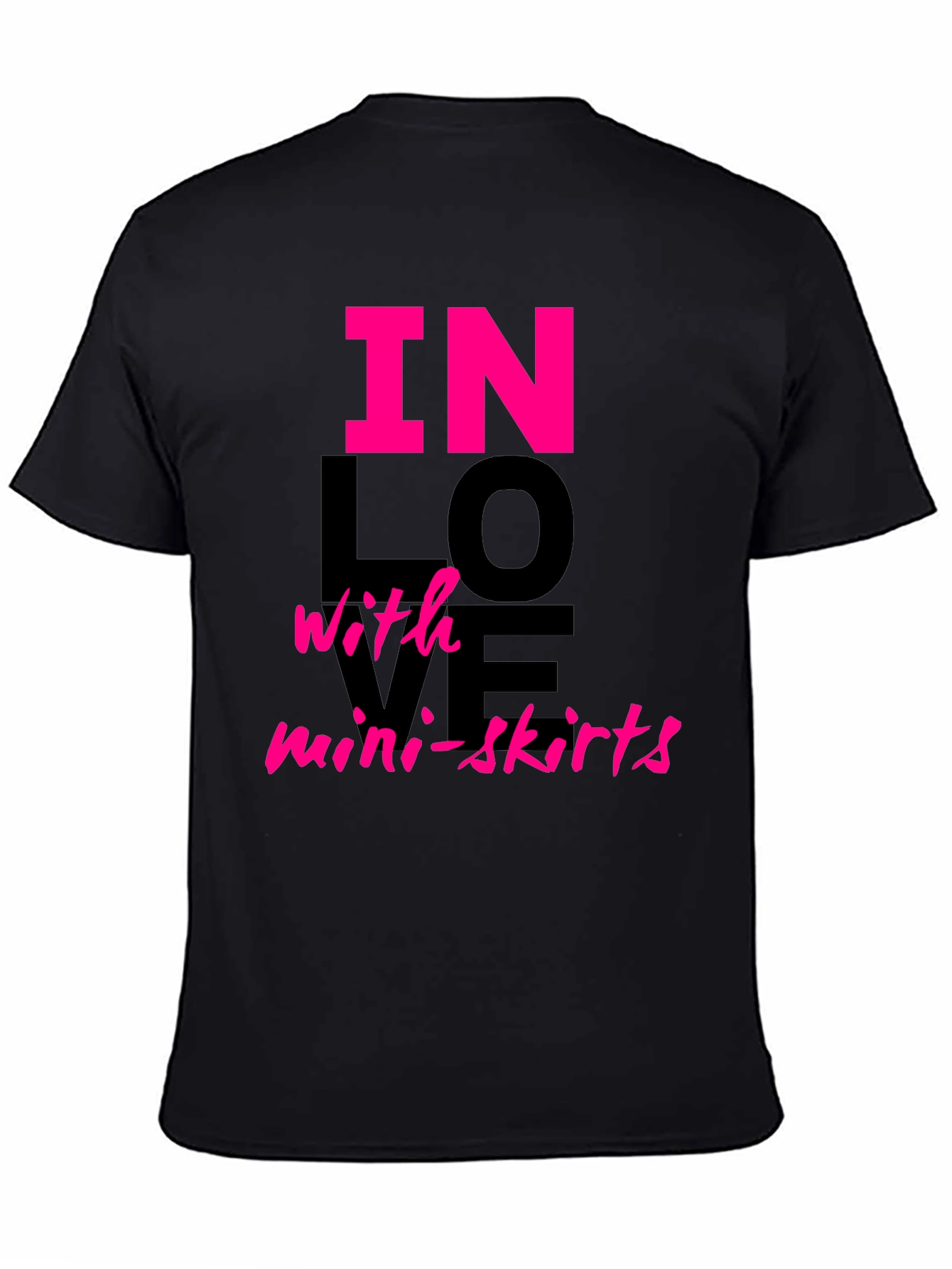 In Love With Mini-Skirts Graphic Tee