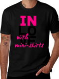 In Love With Mini-Skirts Graphic Tee