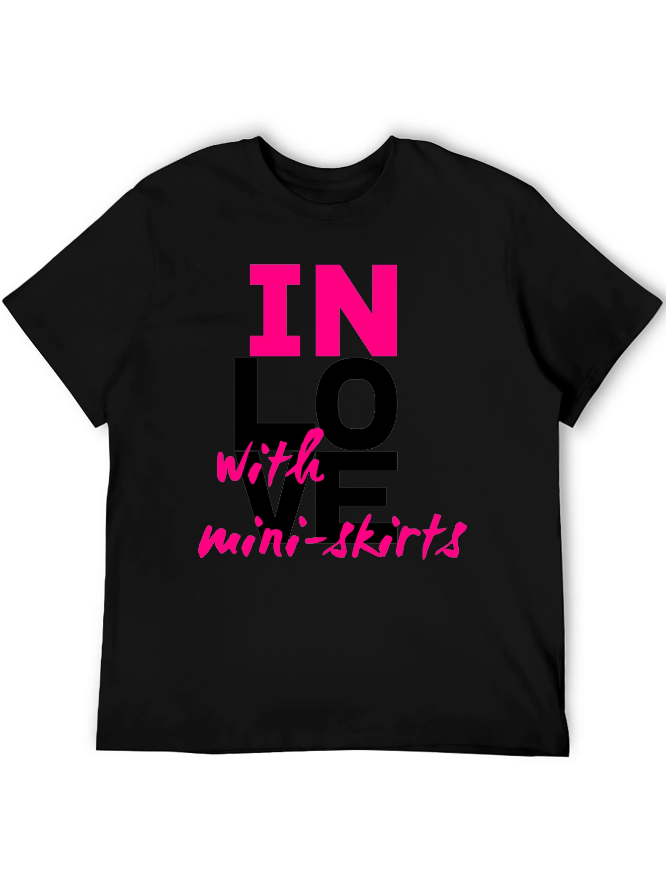 In Love With Mini-Skirts Graphic Tee
