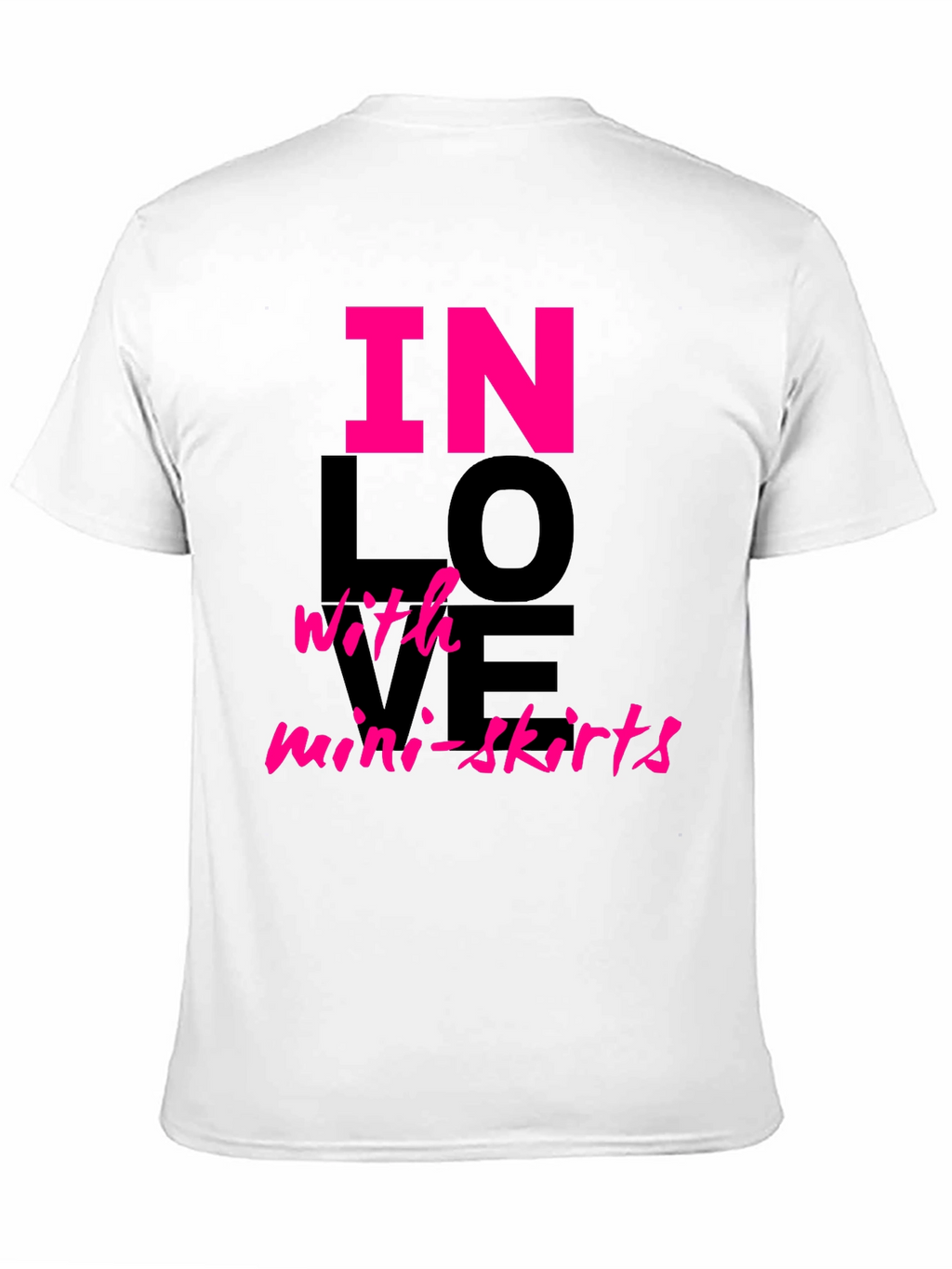 In Love With Mini-Skirts Graphic Tee