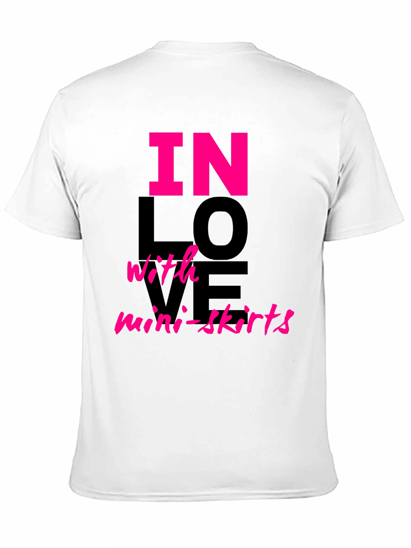 In Love With Mini-Skirts Graphic Tee