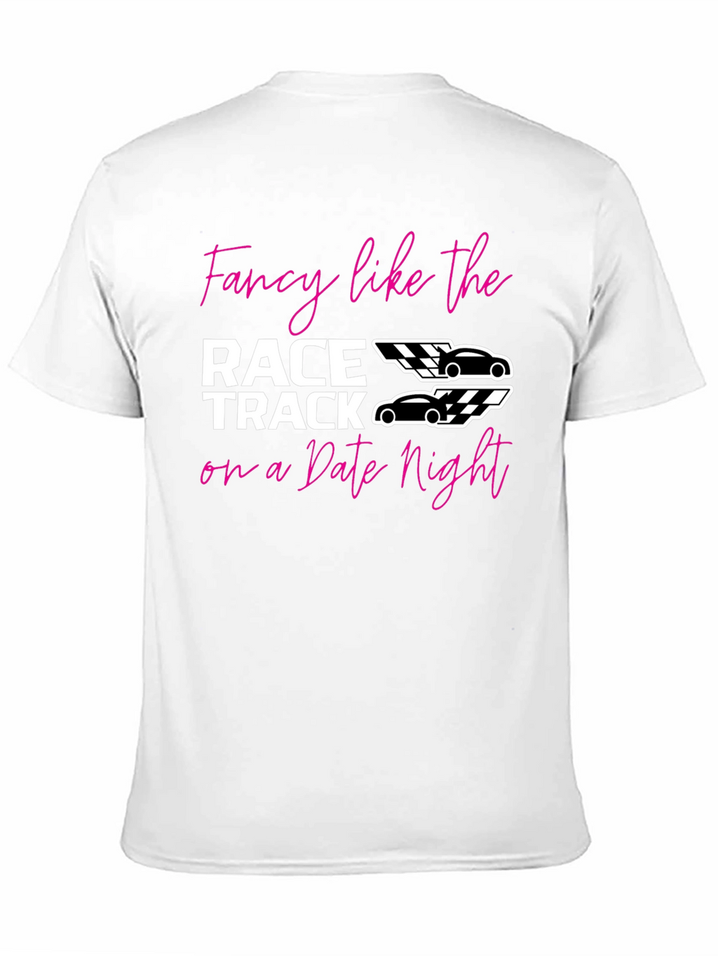 Fancy Race Track Date Night Graphic Tee