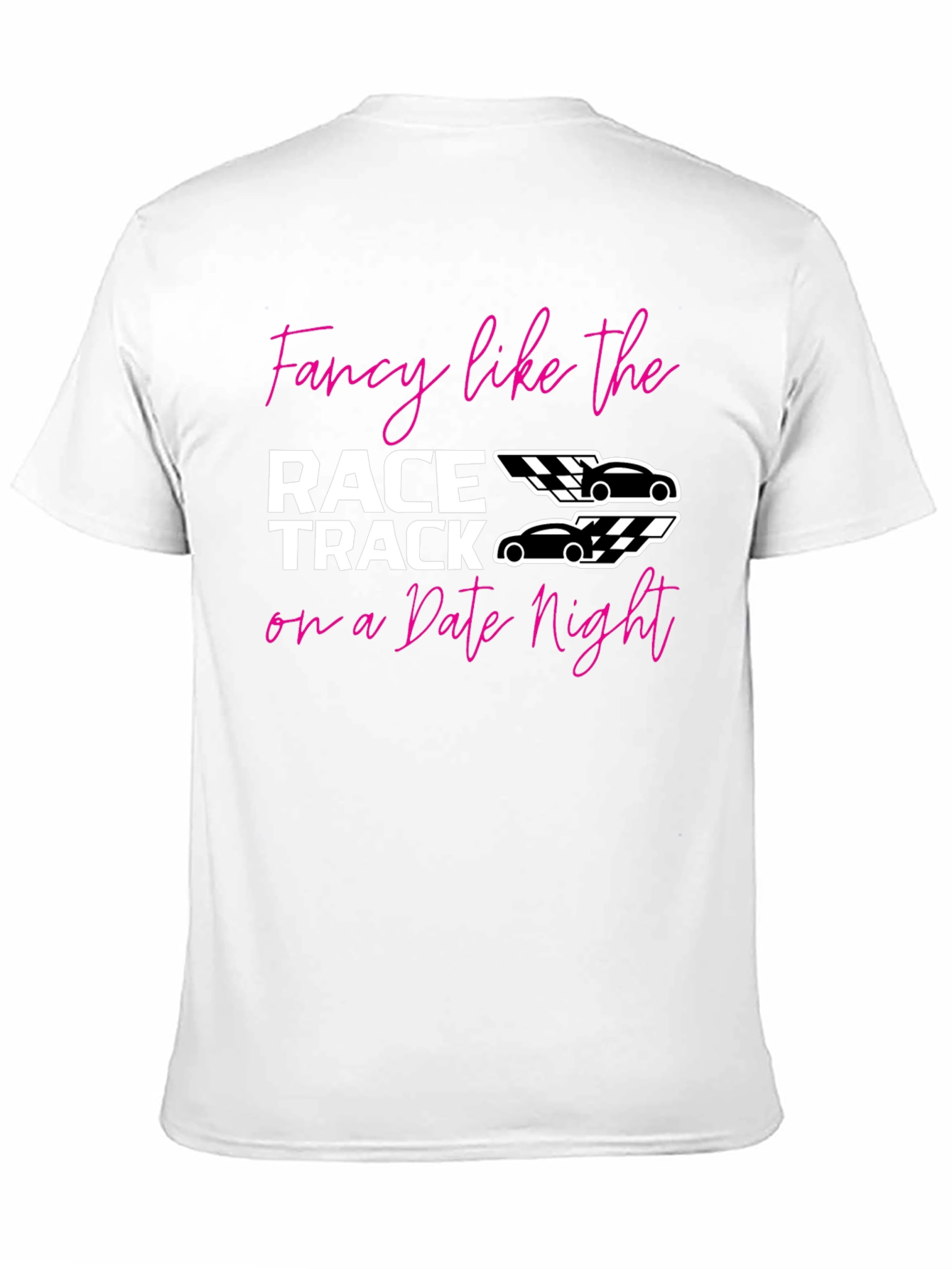 Fancy Race Track Date Night Graphic Tee