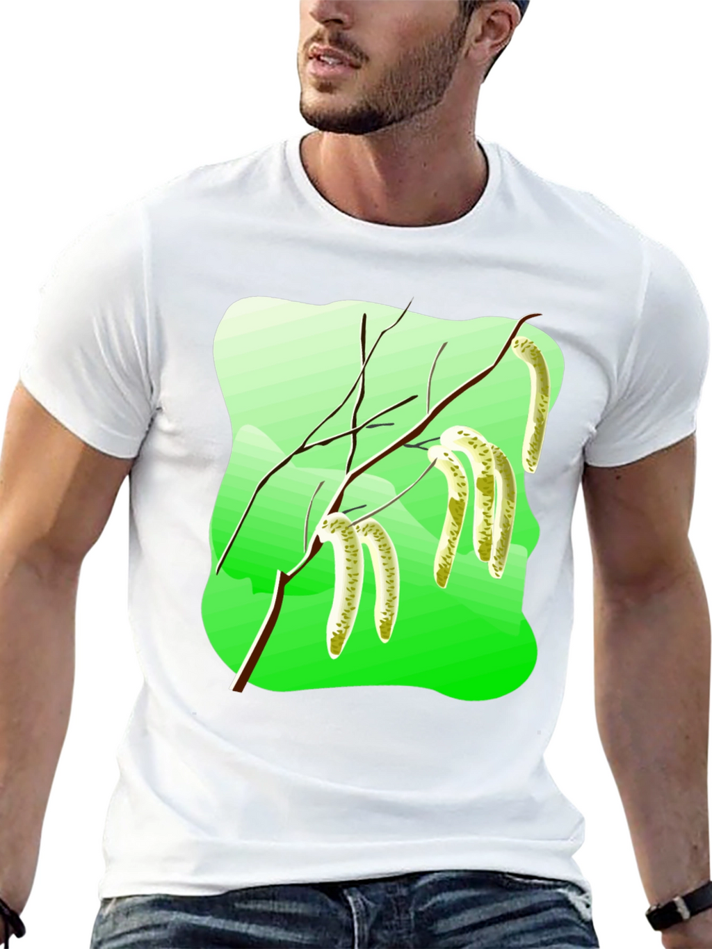 Nature Inspired Graphic T-Shirt