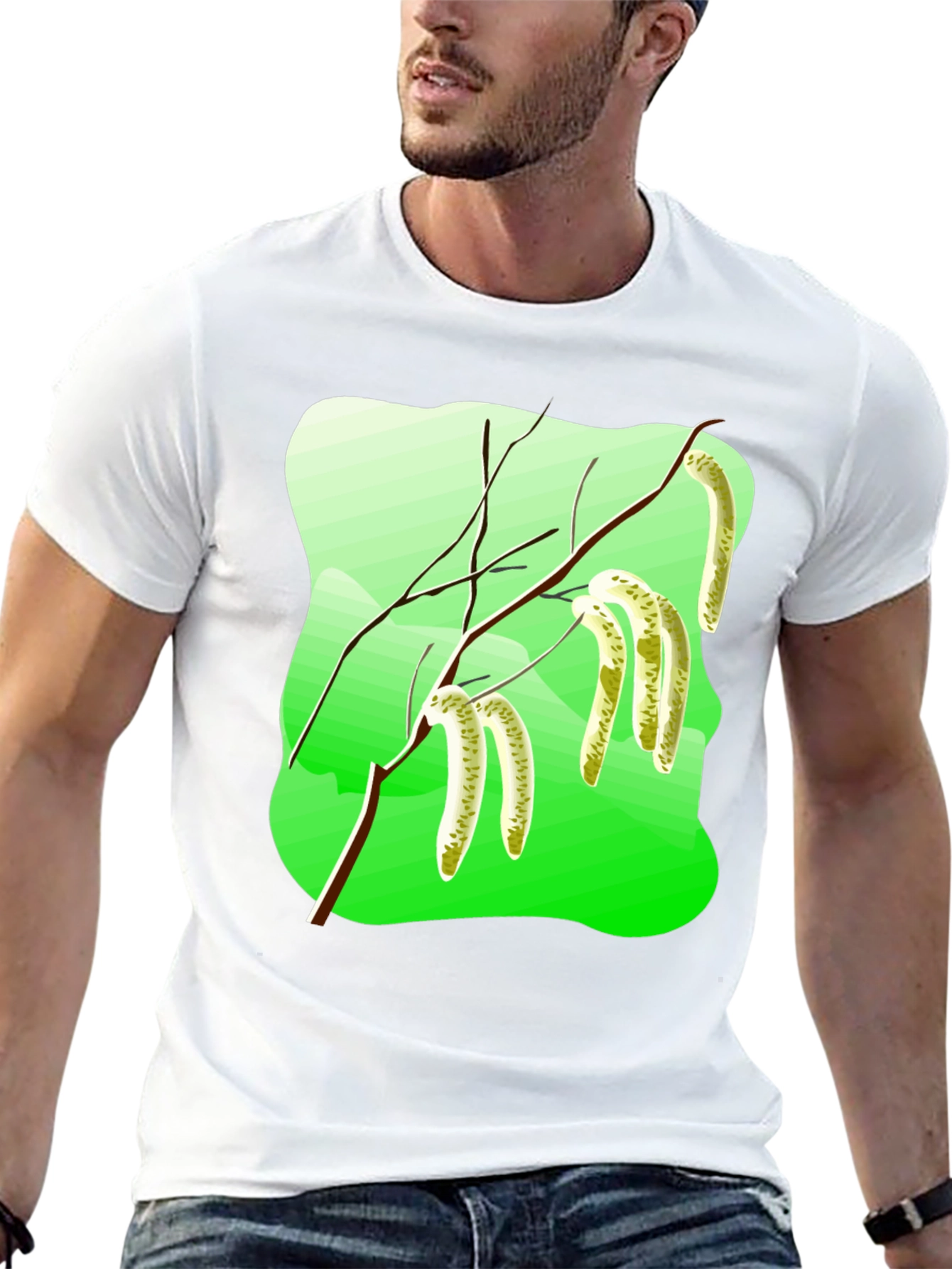 Nature Inspired Graphic T-Shirt