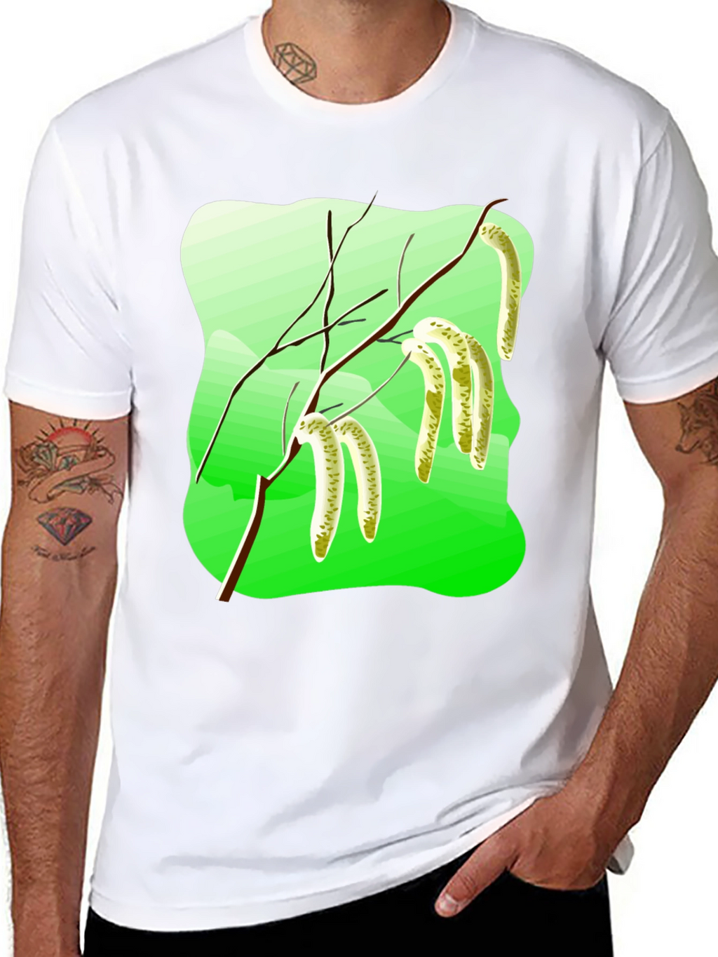Nature Inspired Graphic T-Shirt