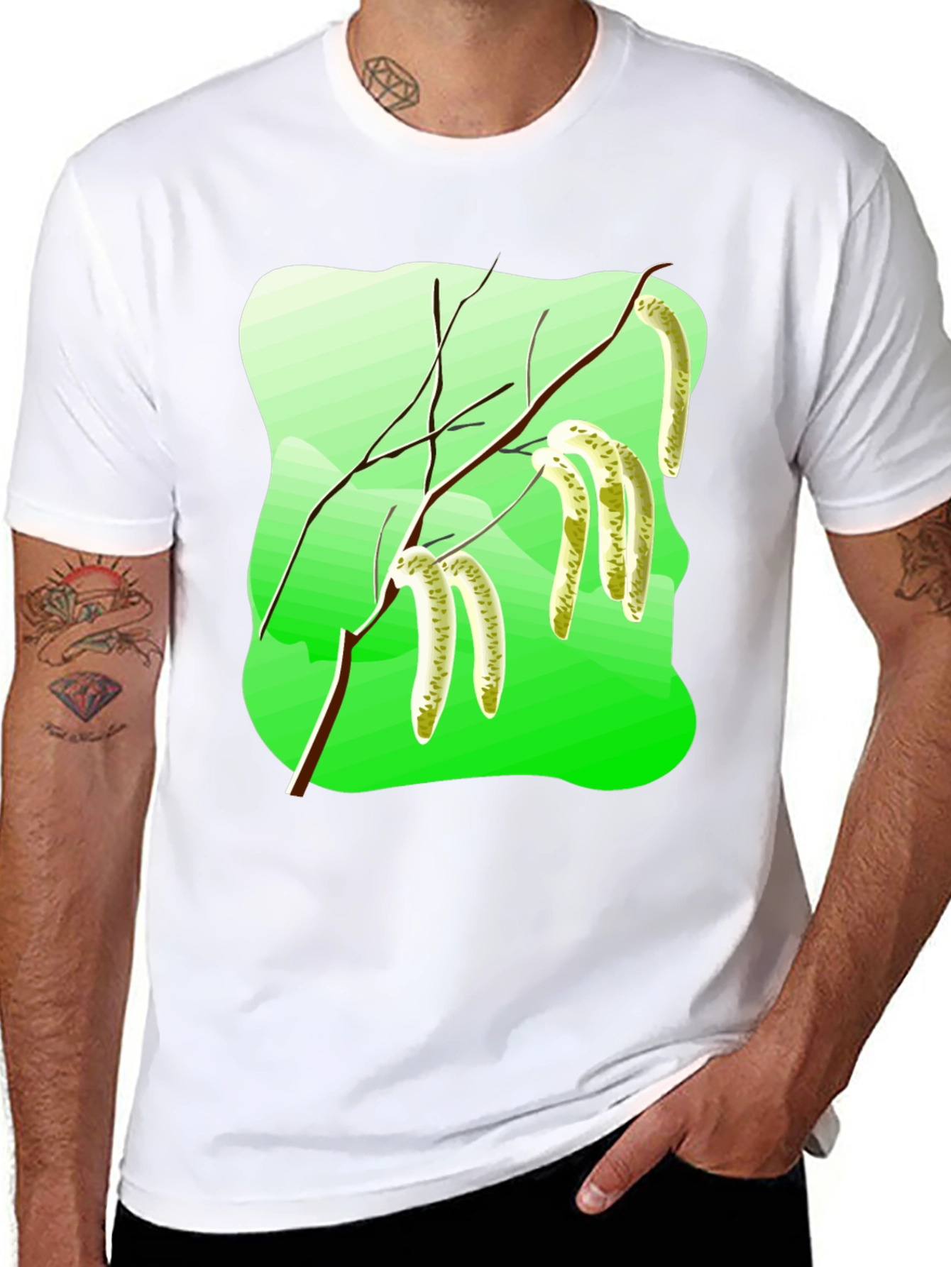 Nature Inspired Graphic T-Shirt