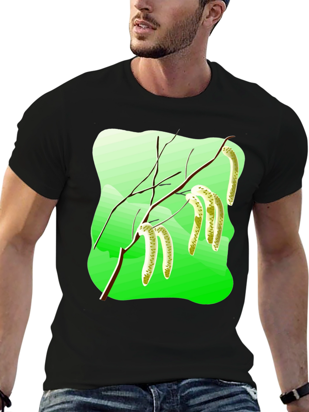 Nature Inspired Graphic T-Shirt