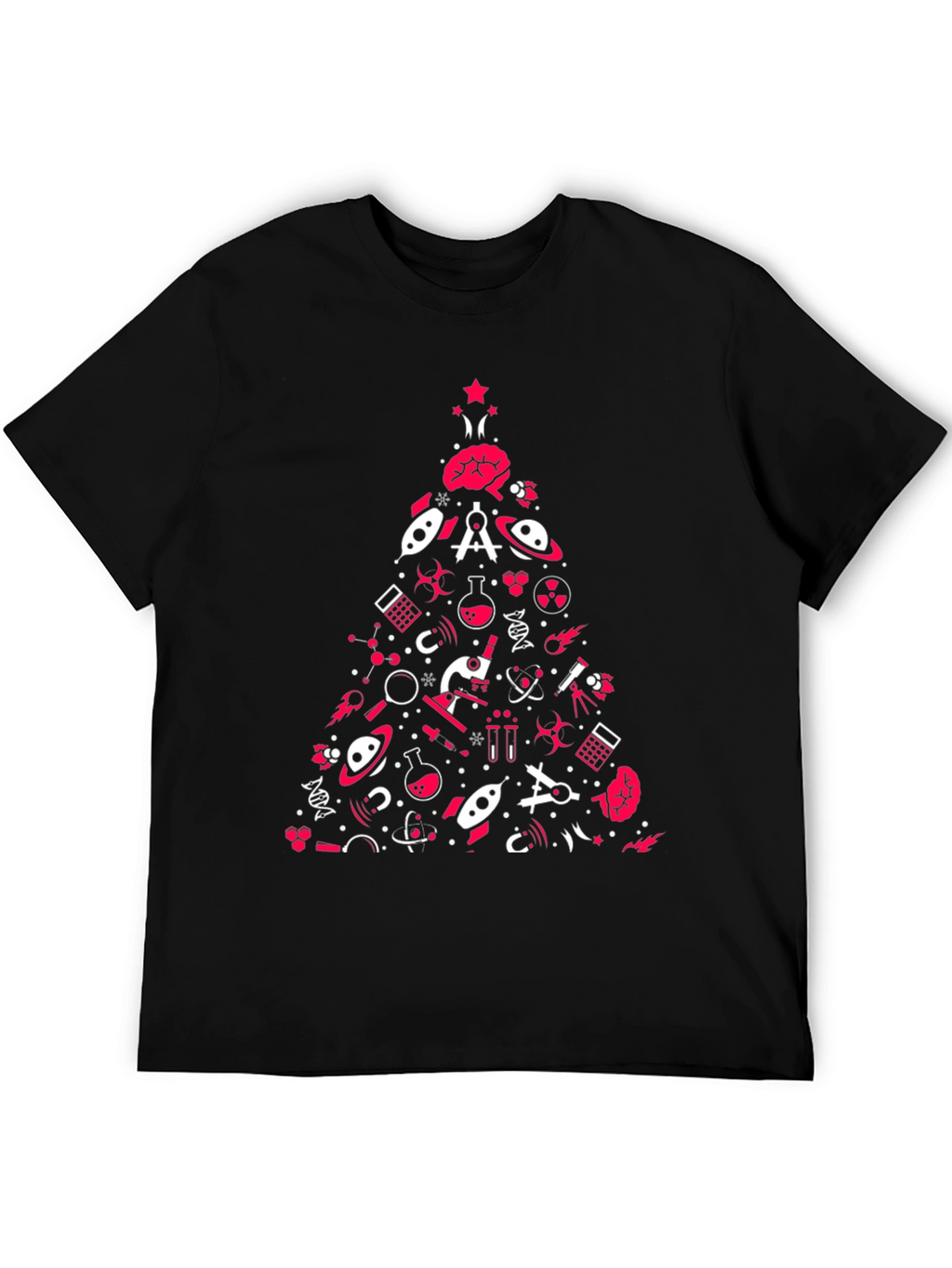 Science Christmas T-Shirt - Holiday Geek Style