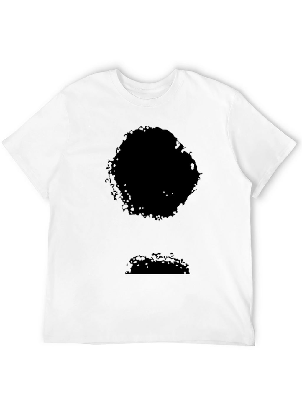 Mens Black Short Sleeve Crew Neck T-Shirt