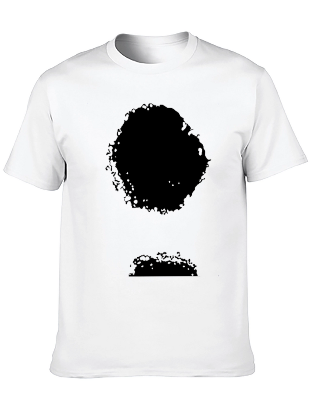 Mens Black Short Sleeve Crew Neck T-Shirt
